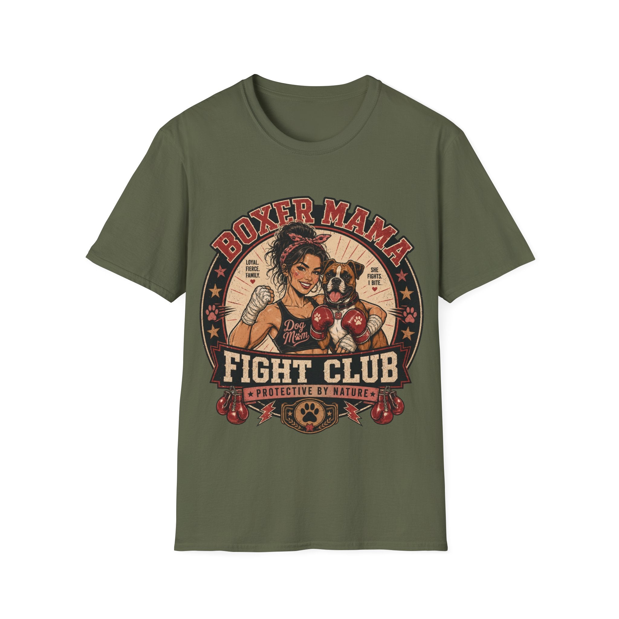 Boxer Mama Fight Club T-Shirt