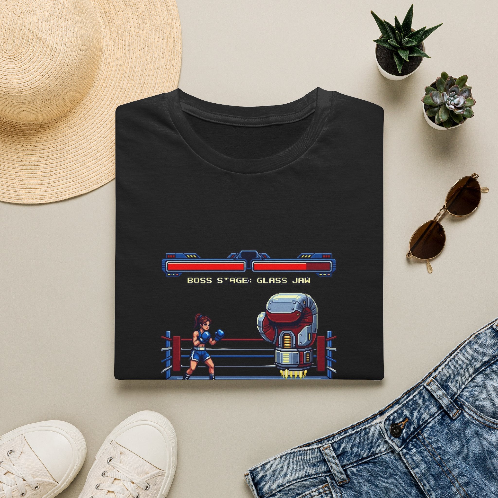 Boss Stage Glass Jaw Boxing T-Shirt