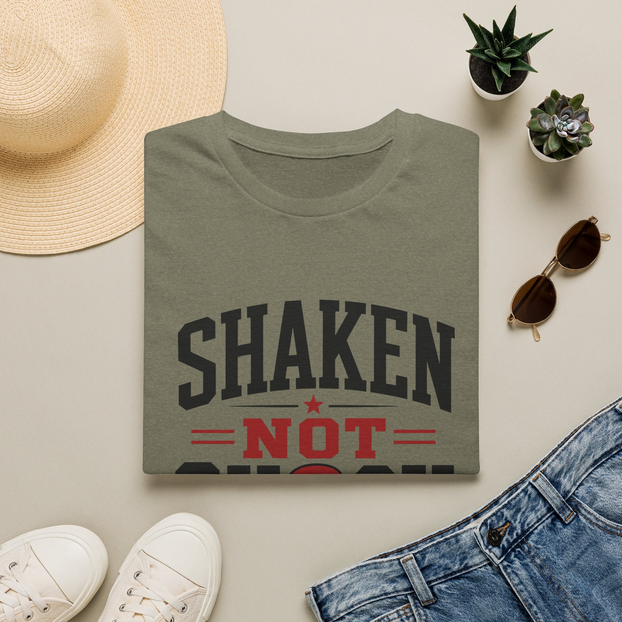 Shaken Not Shook Boxing T-Shirt