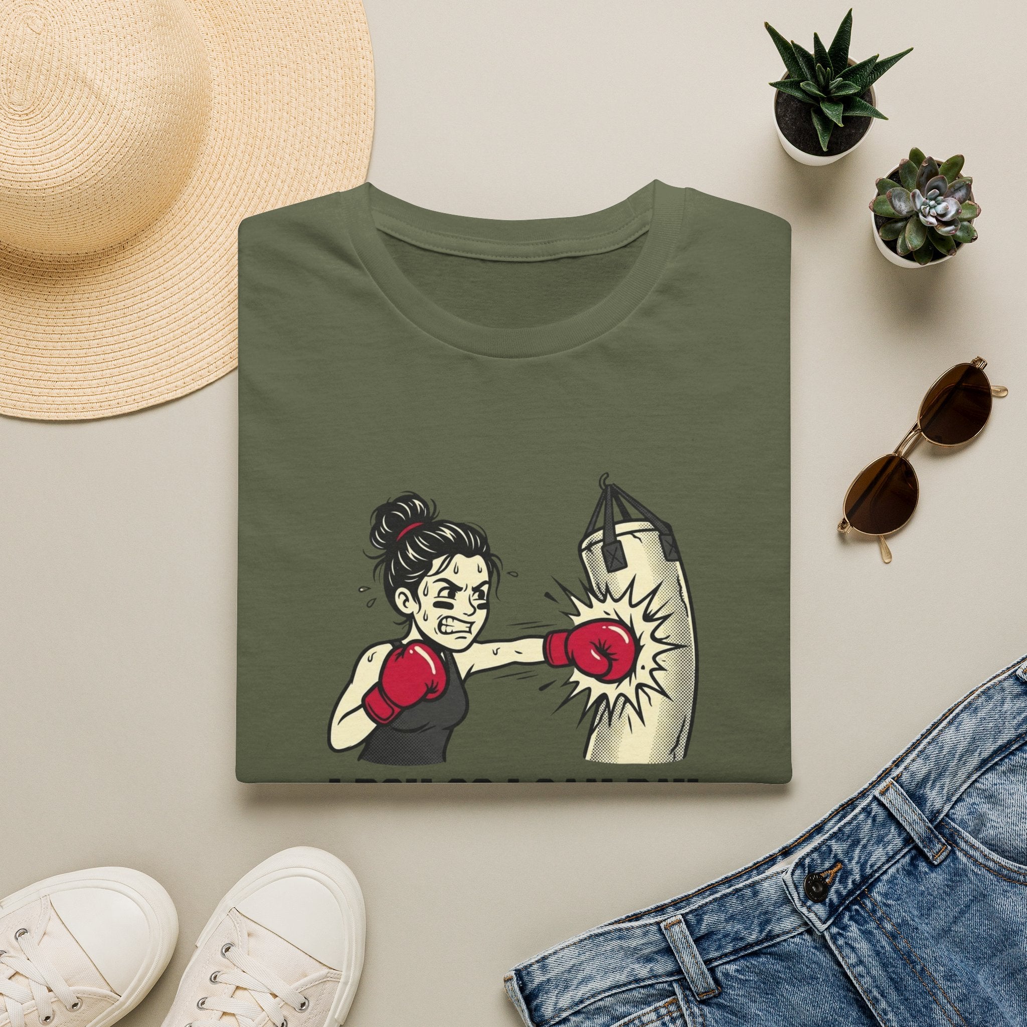 I Box So I Can Pay For My Manicure Boxing T-Shirt