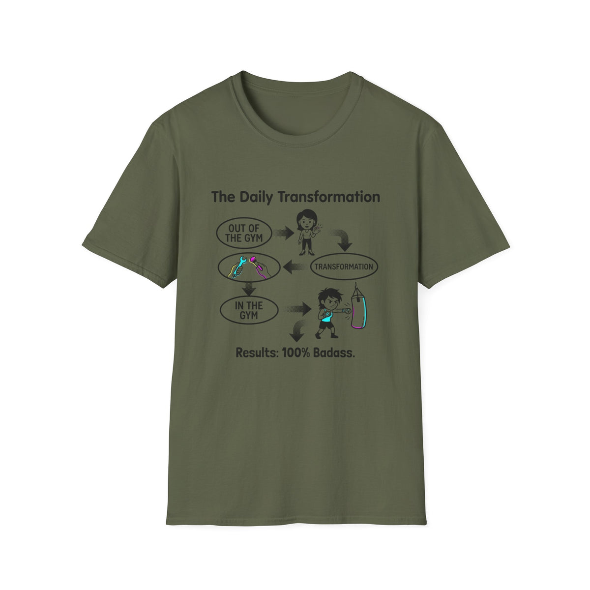 The Daily Transformation Boxing T-Shirt