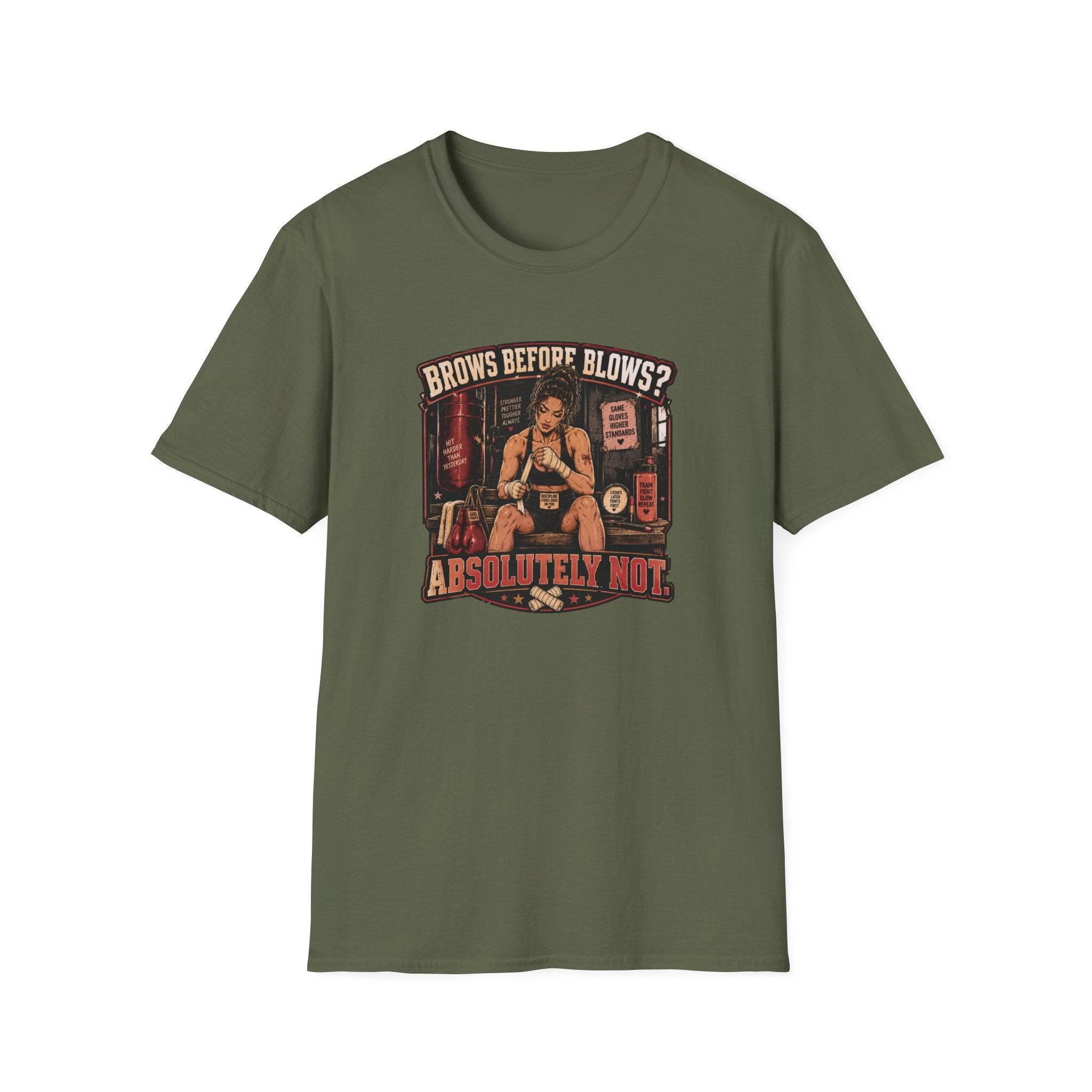 Brows Before Blows? T-Shirt
