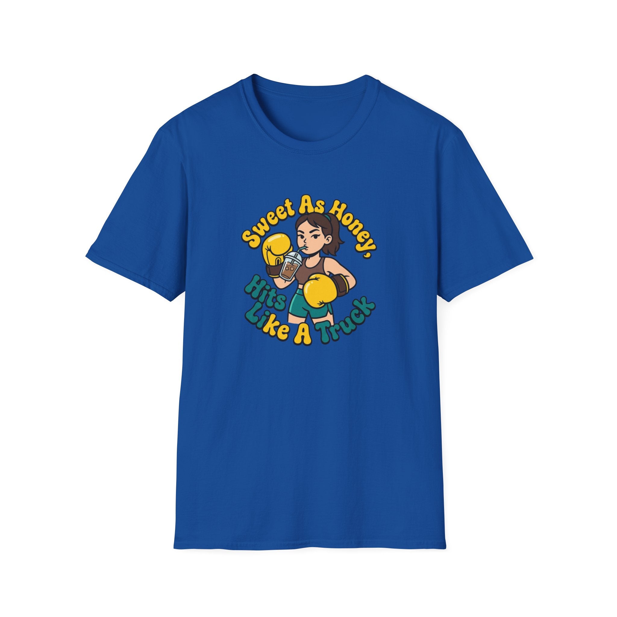 Sweet As Honey Hits Like A Truck Boxing T-Shirt