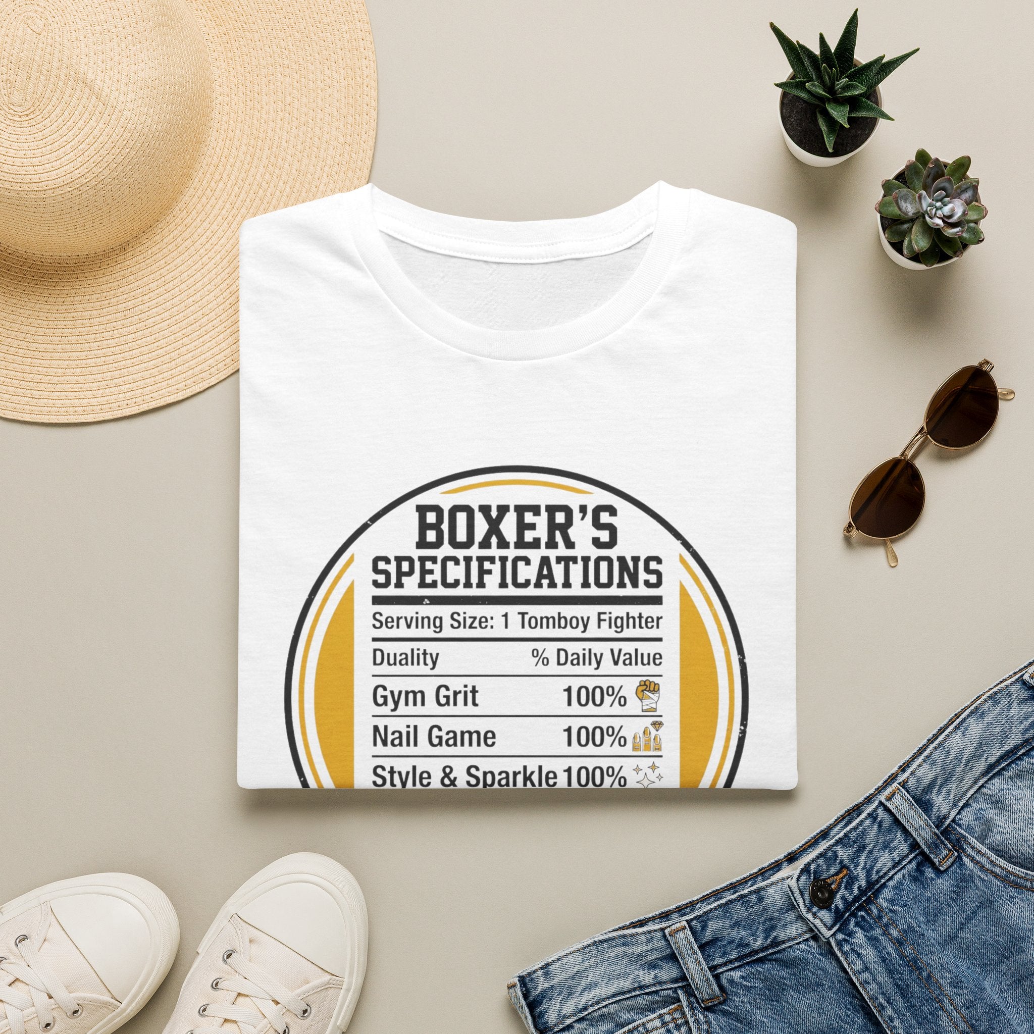 Boxer's Specifications BoxingT-Shirt