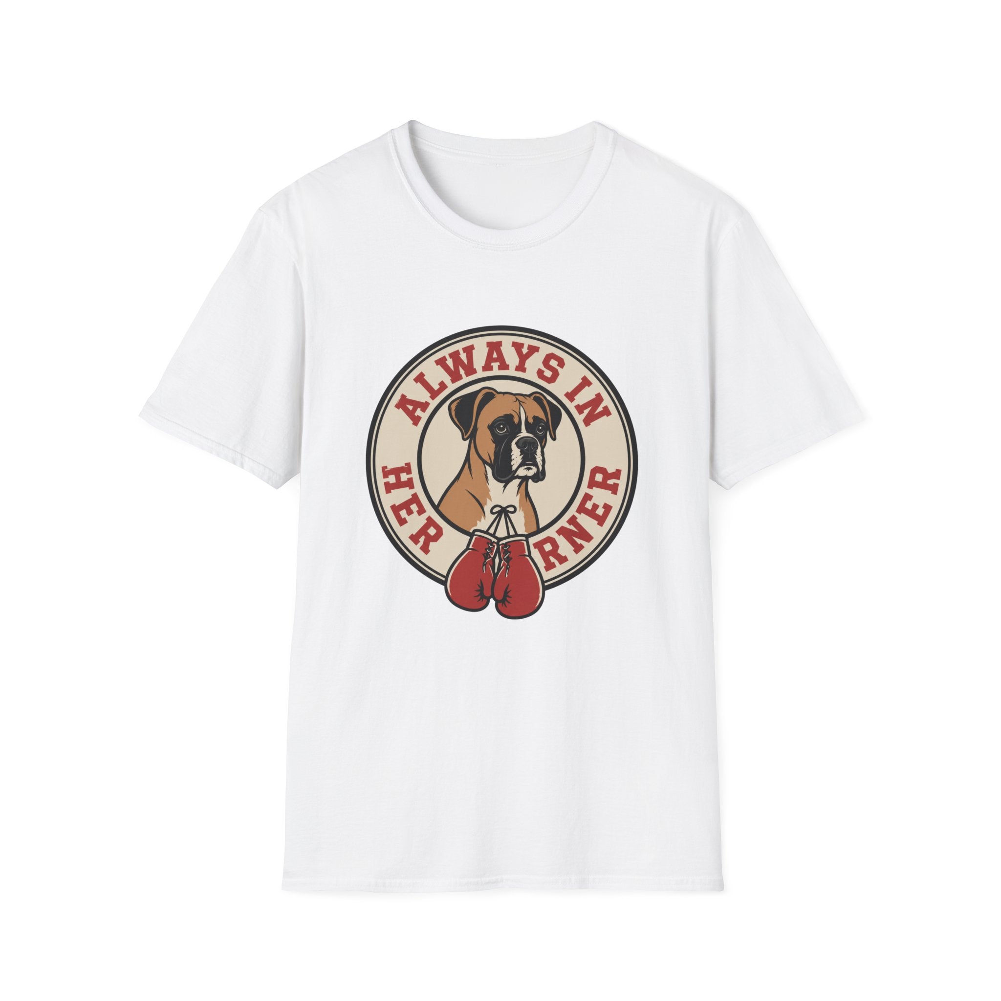 Always In Her Corner Boxing T-Shirt