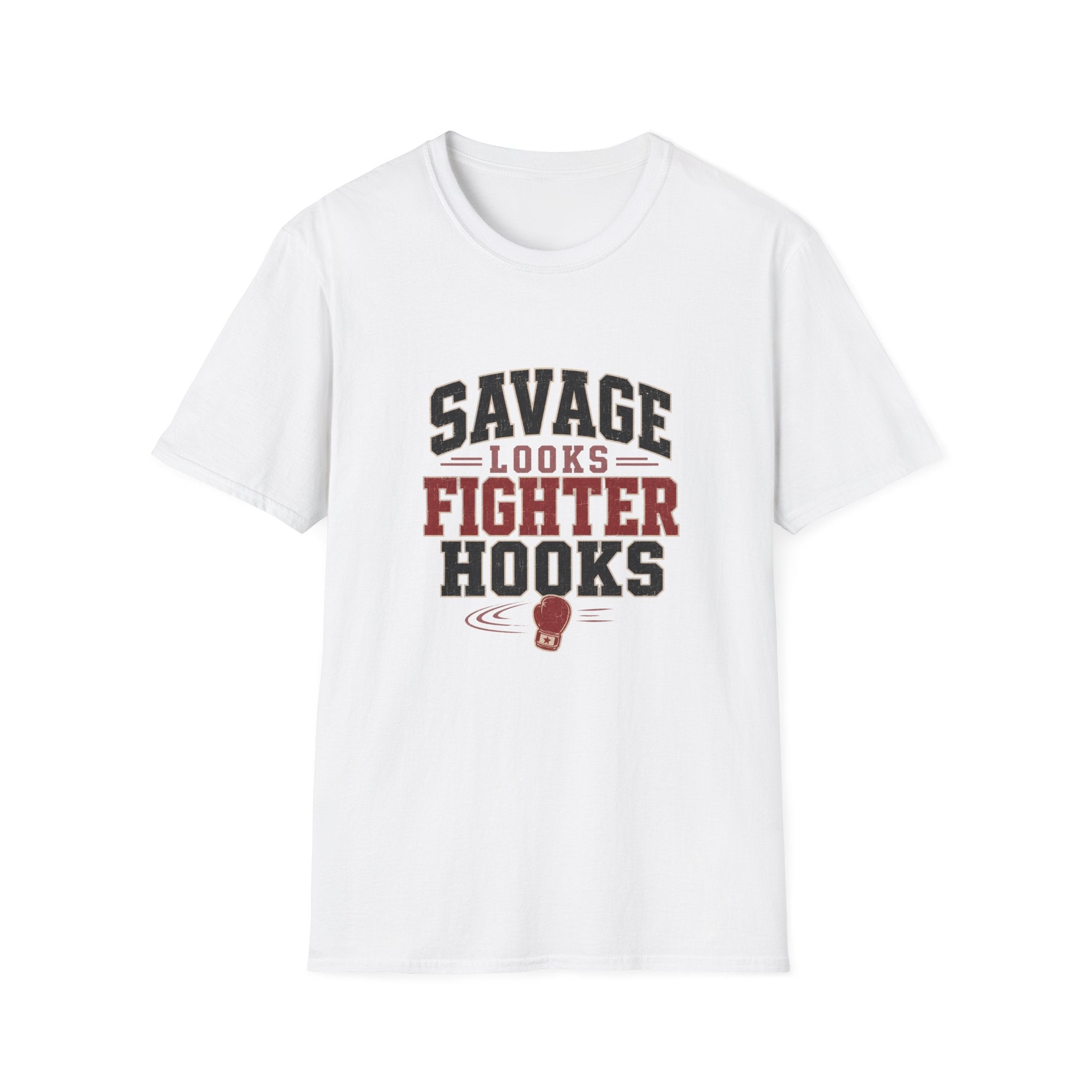 Savage Looks Fighter Hooks T-Shirt
