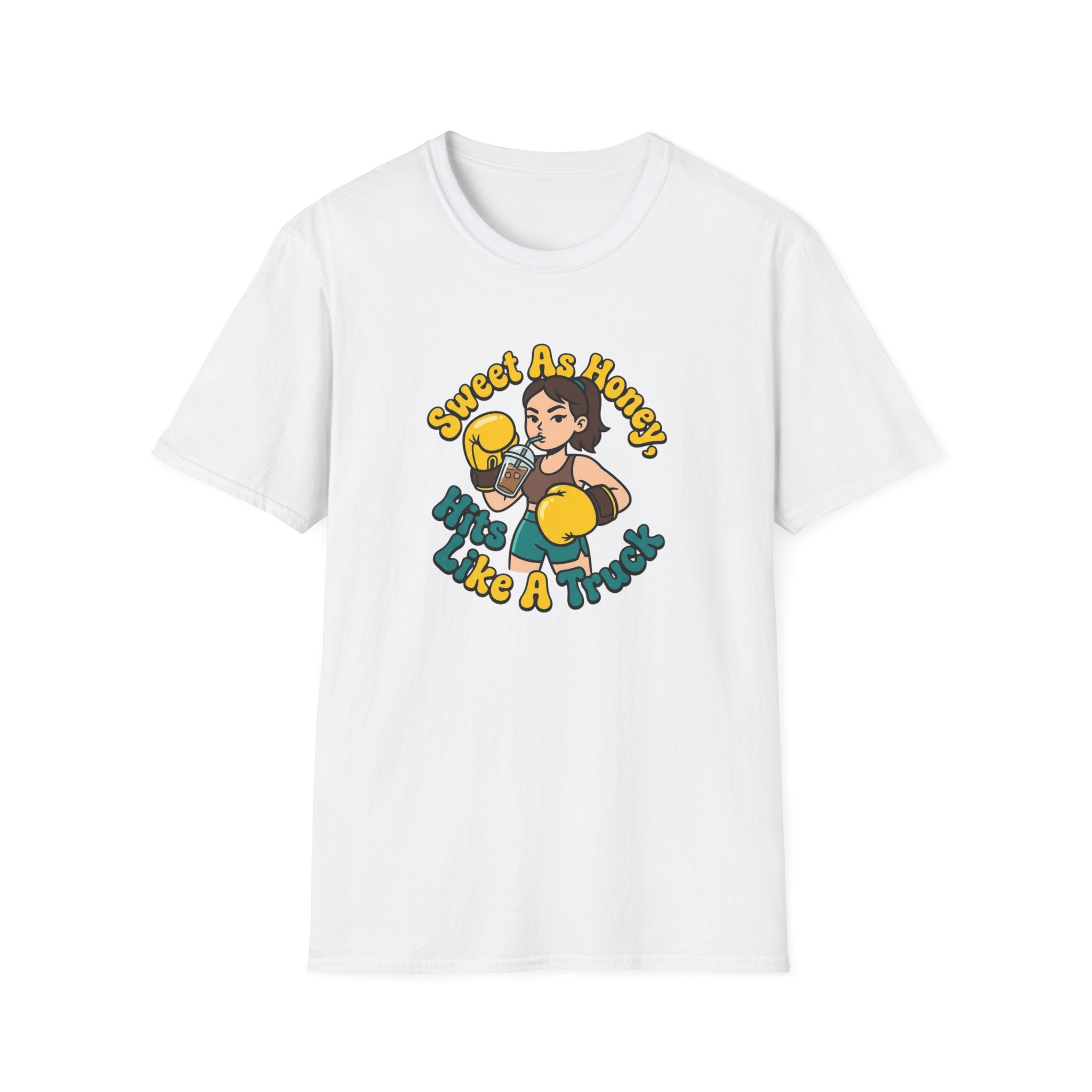 Sweet As Honey Hits Like A Truck Boxing T-Shirt