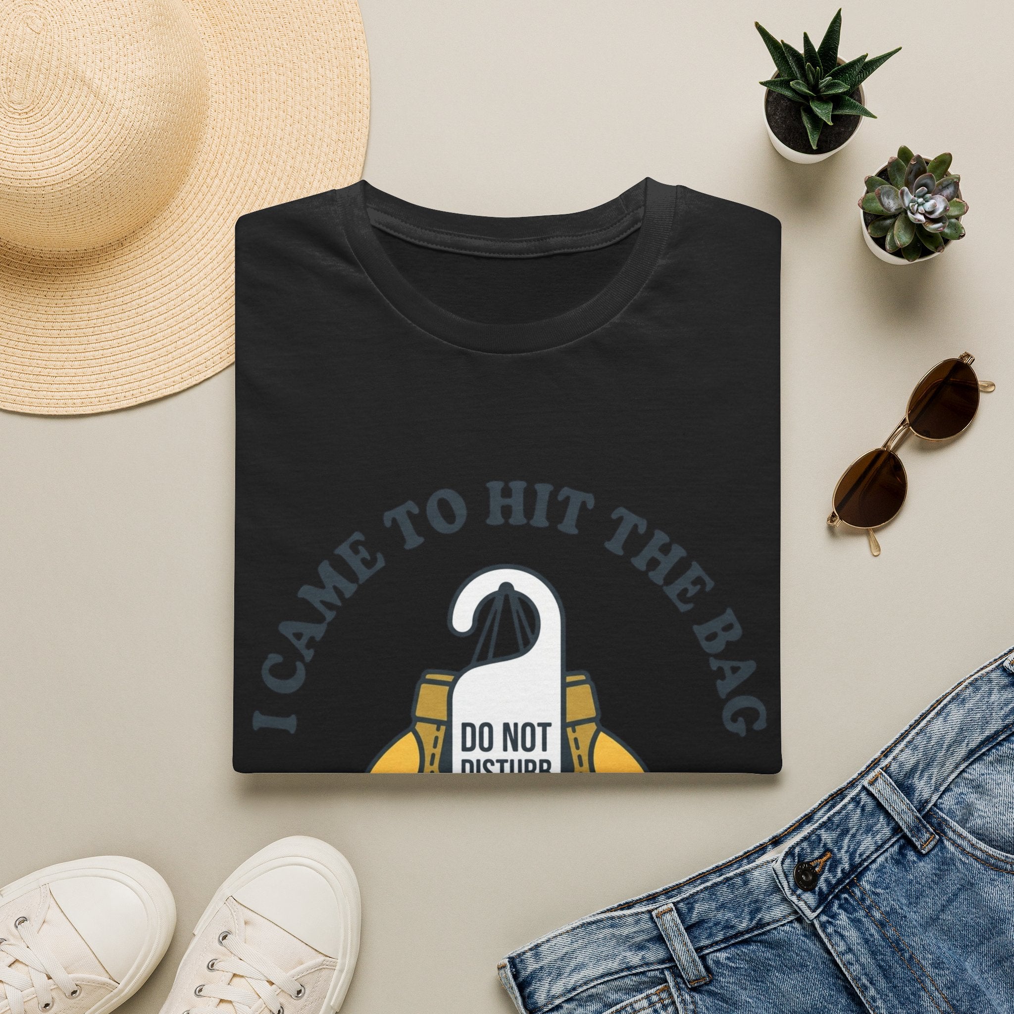 I Came To Hit The Bag Not Make Friends Boxing T-Shirt