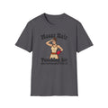 Messy Hair Punching Air Boxing T-Shirt