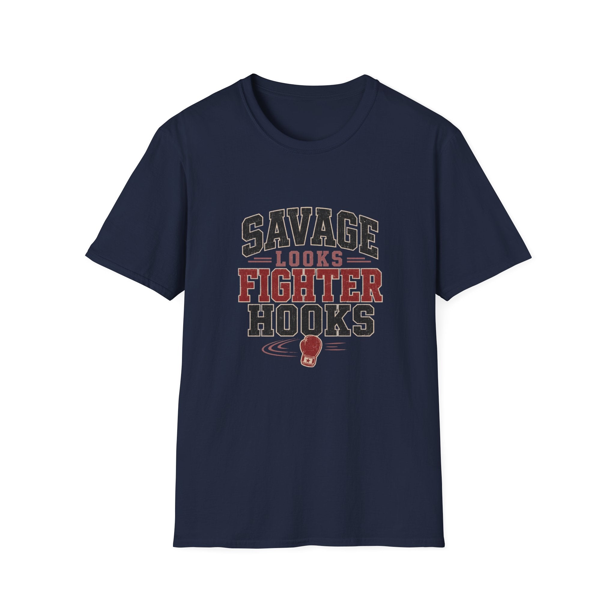 Savage Looks Fighter Hooks T-Shirt