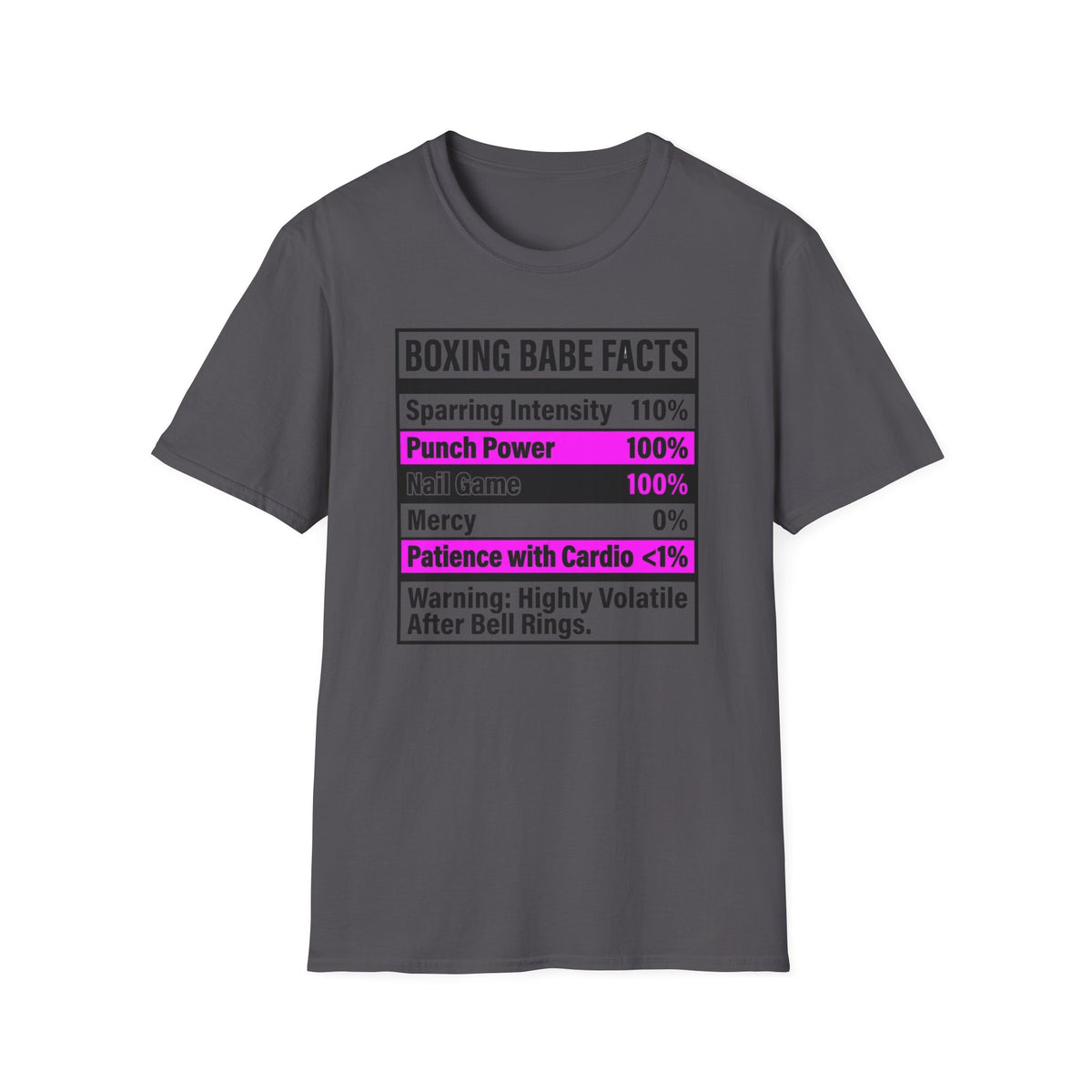 Boxing Babe Facts Boxing T-Shirt