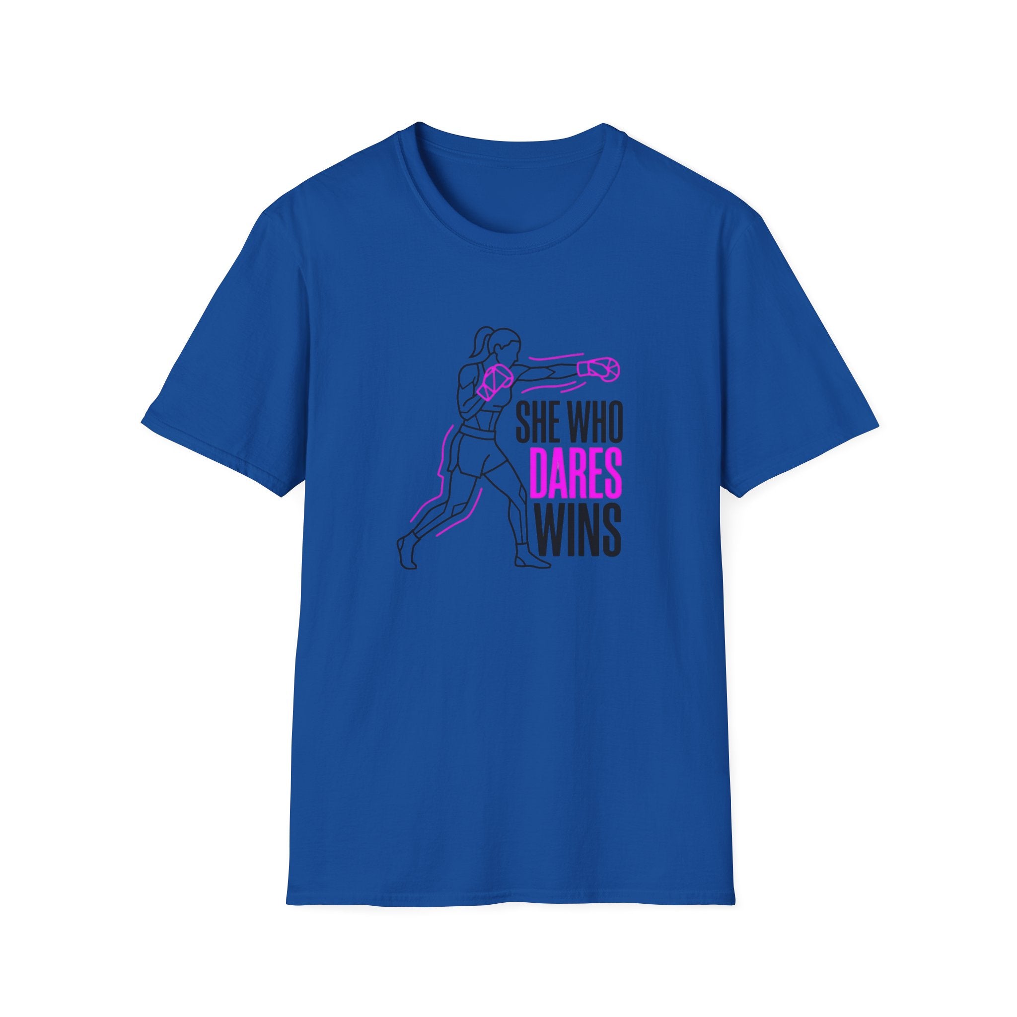 She Who Dares Wins Boxing T-Shirt