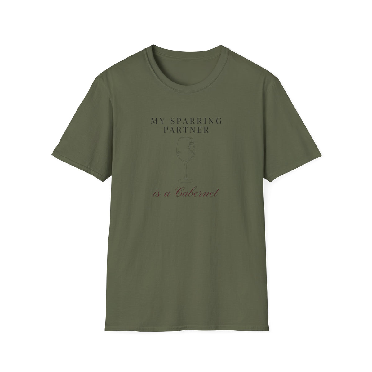 My Sparring Partner Is Carbernet BoxingT-Shirt