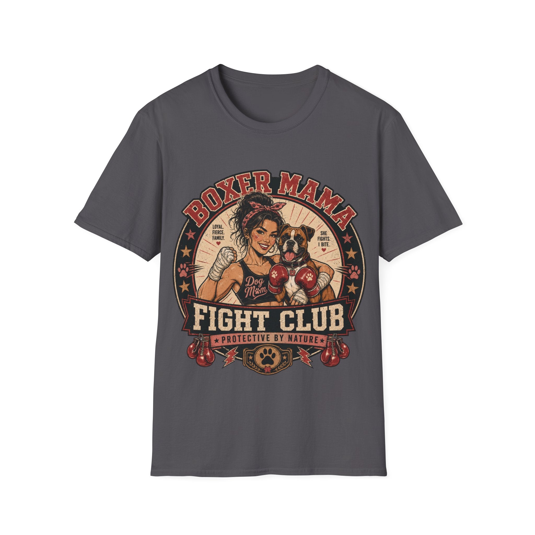 Boxer Mama Fight Club T-Shirt