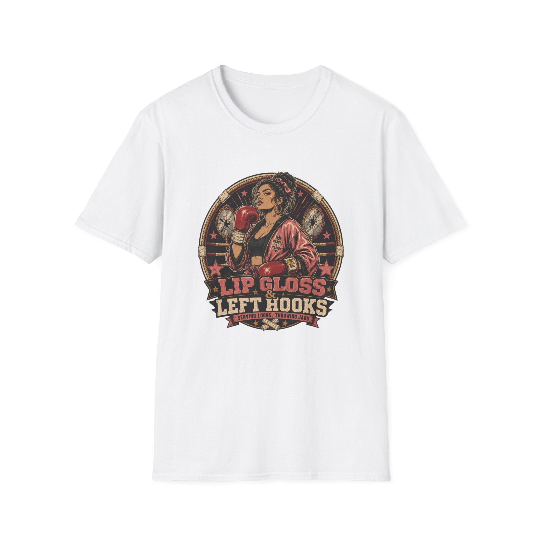 Lip Gloss Left Hooks T-Shirt