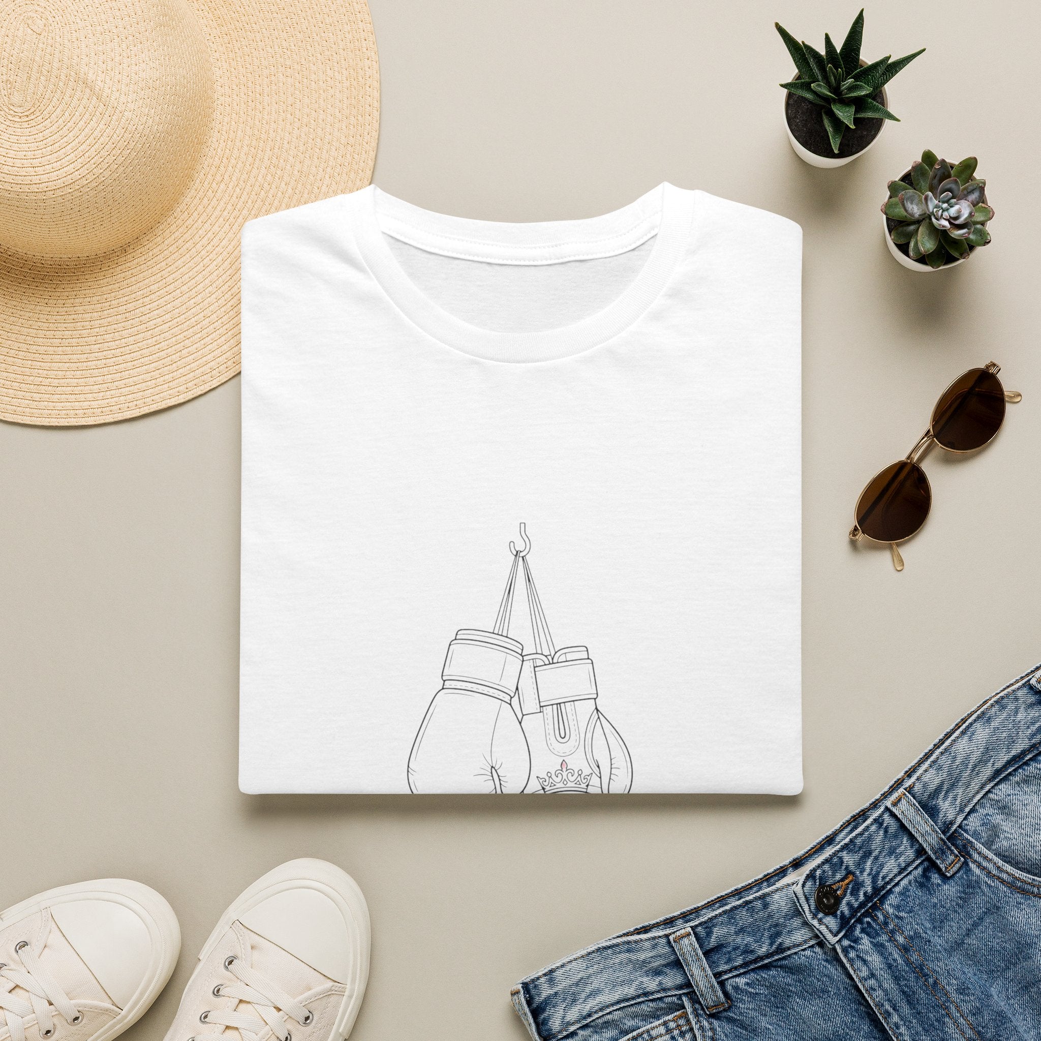 Strong Feminine Boxing T-Shirt
