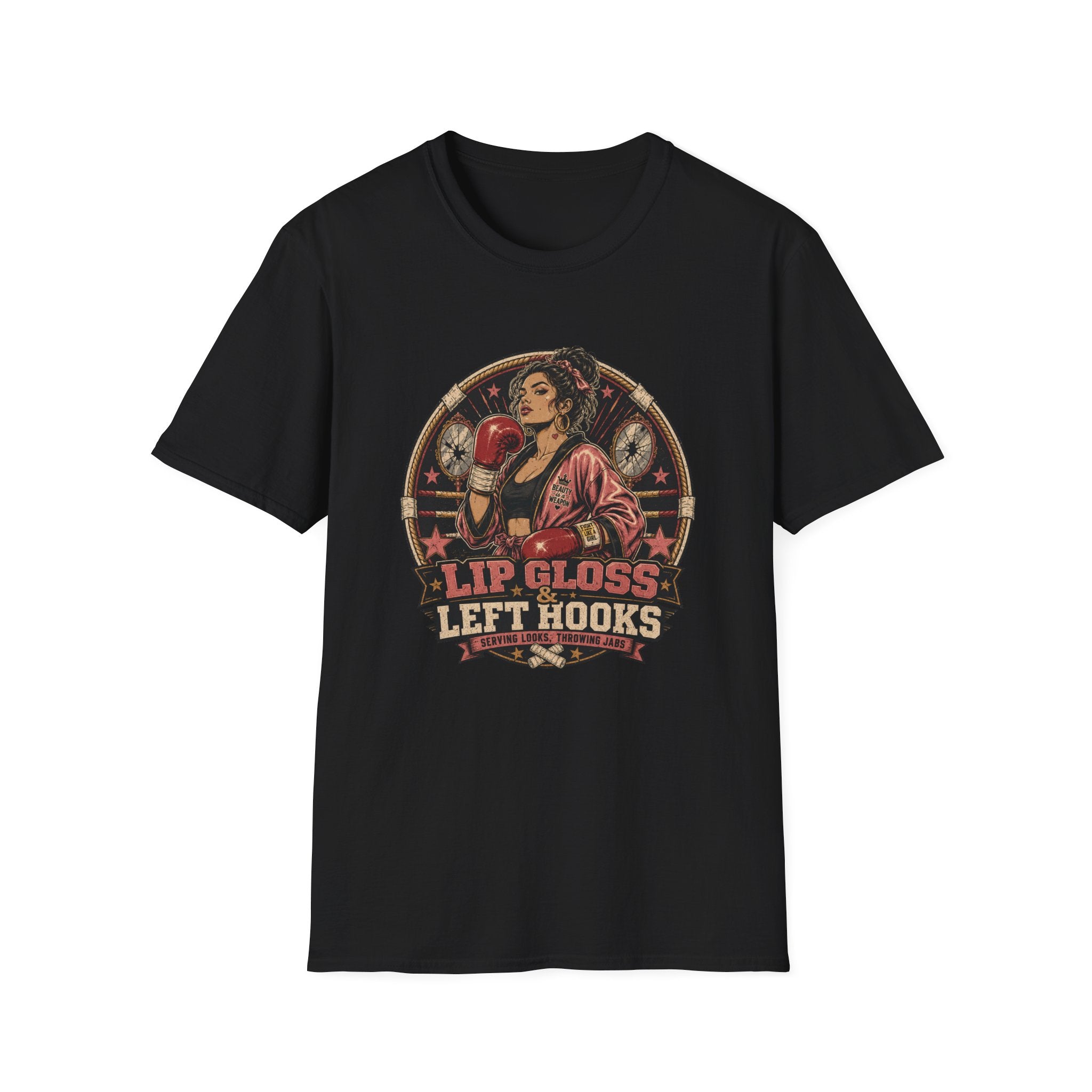 Lip Gloss Left Hooks T-Shirt