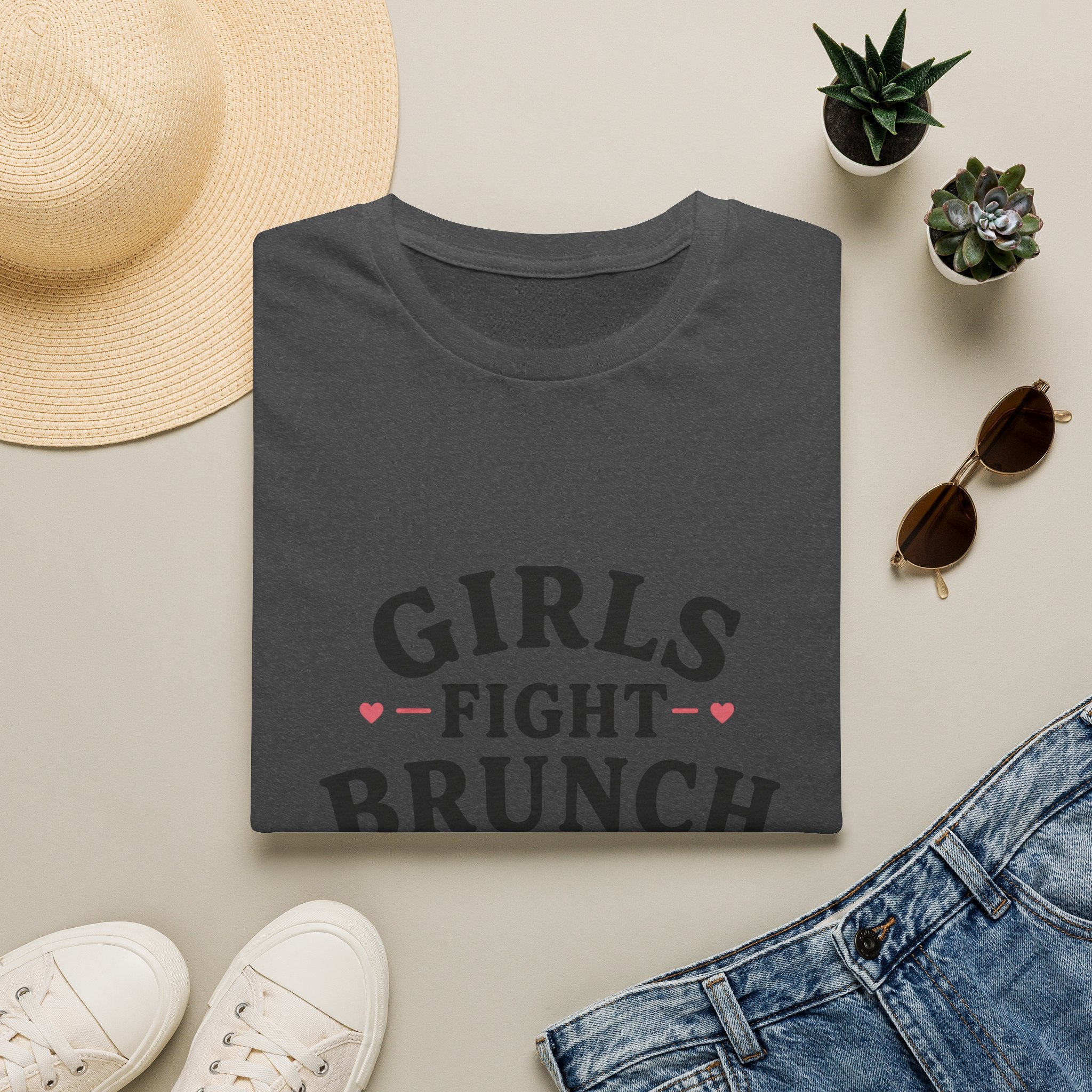 Girls Fight Brunch Boxing T-Shirt