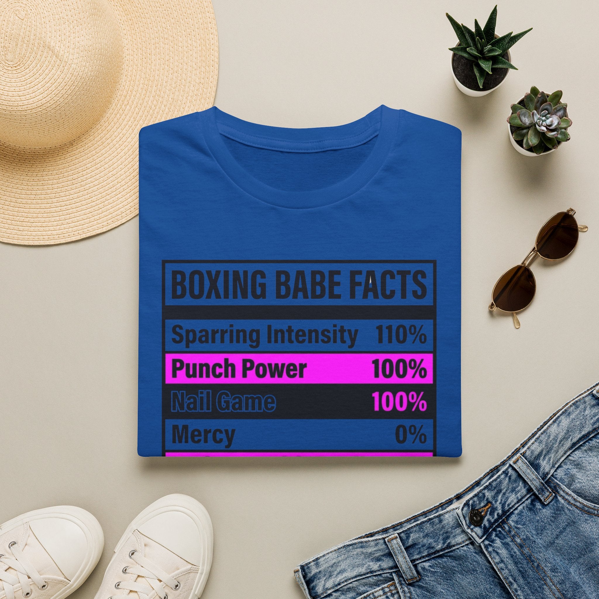 Boxing Babe Facts Boxing T-Shirt