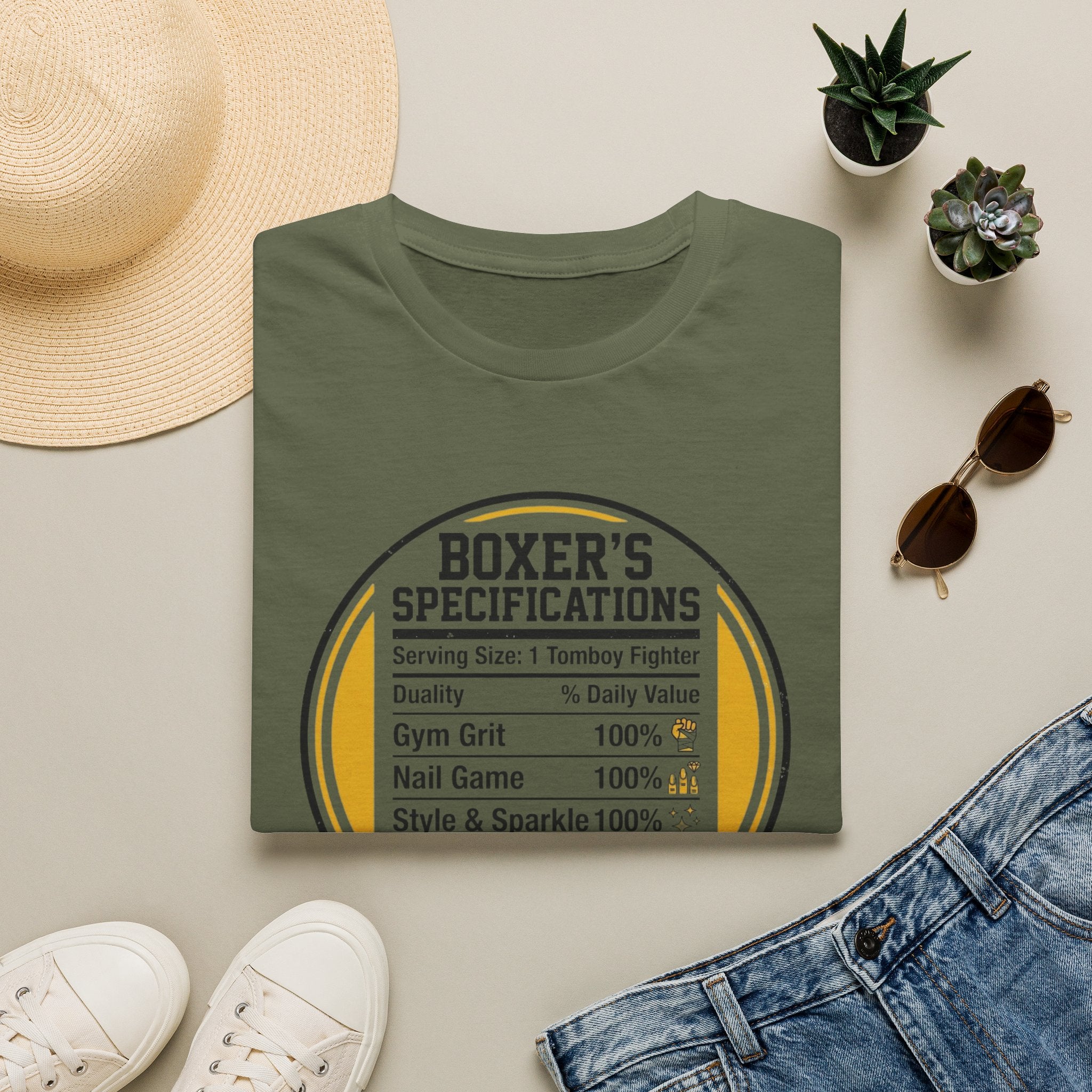 Boxer's Specifications BoxingT-Shirt