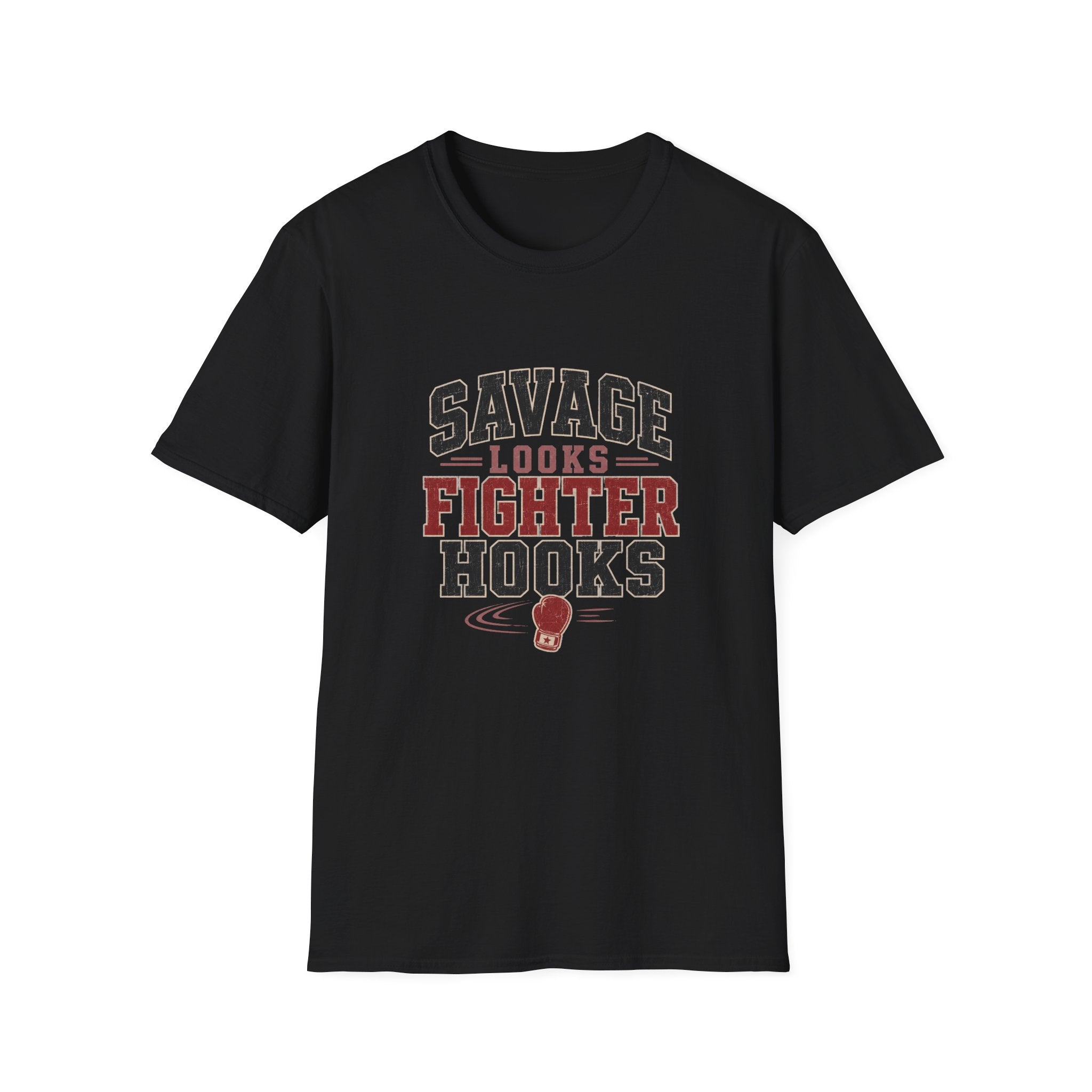 Savage Looks Fighter Hooks T-Shirt