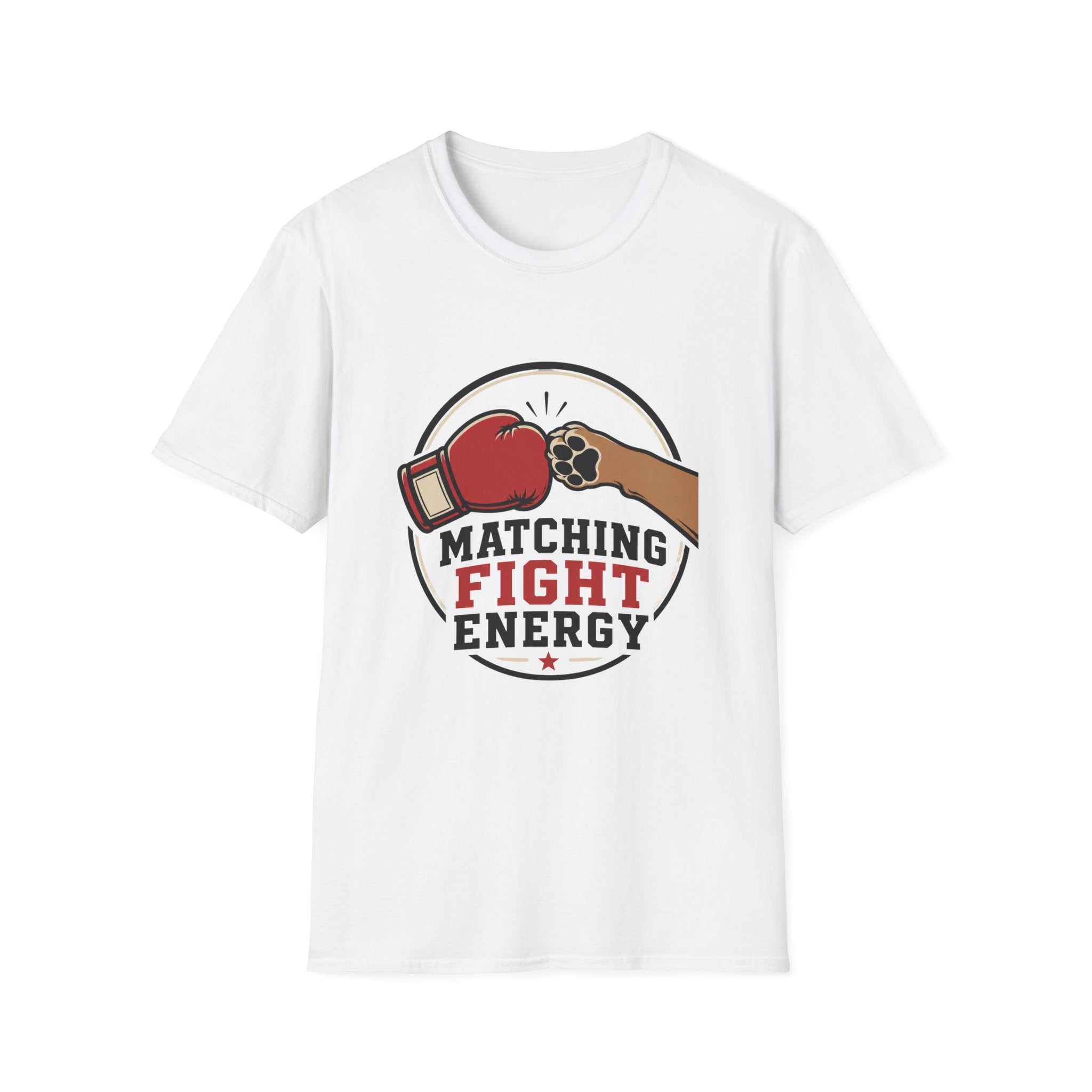 Matching Fight Energy Boxing T-Shirt