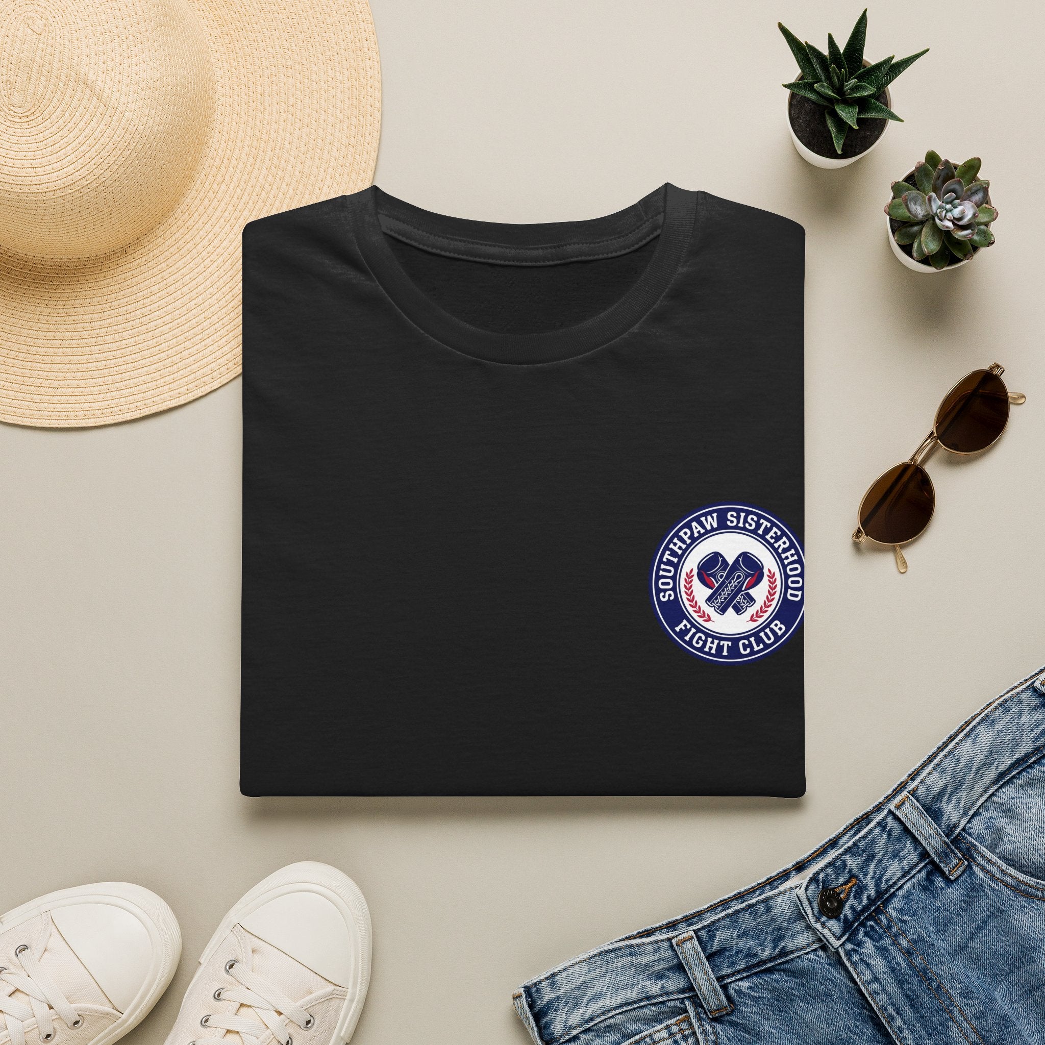 Southpaw Sisterhood Fight Club Boxing T-Shirt