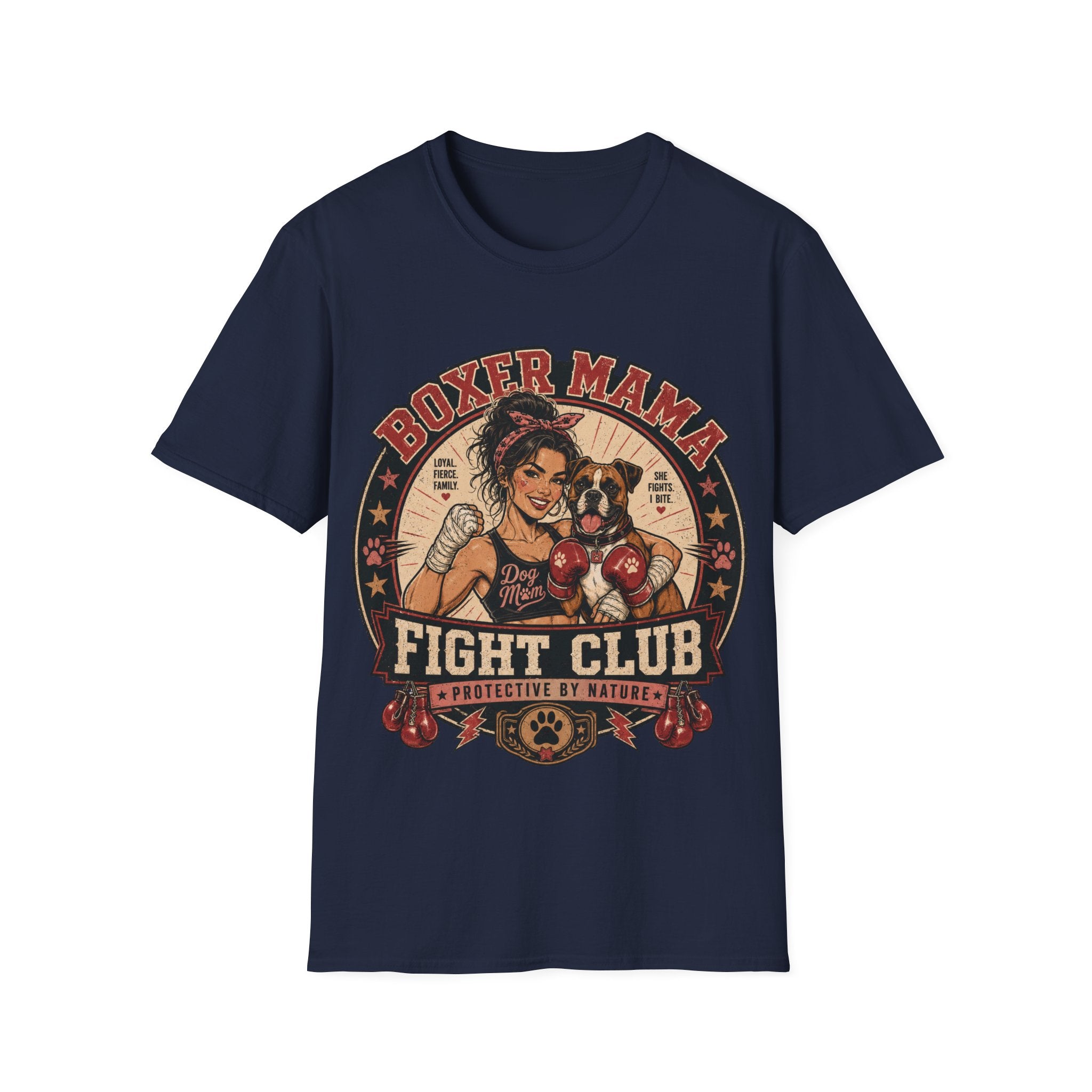 Boxer Mama Fight Club T-Shirt