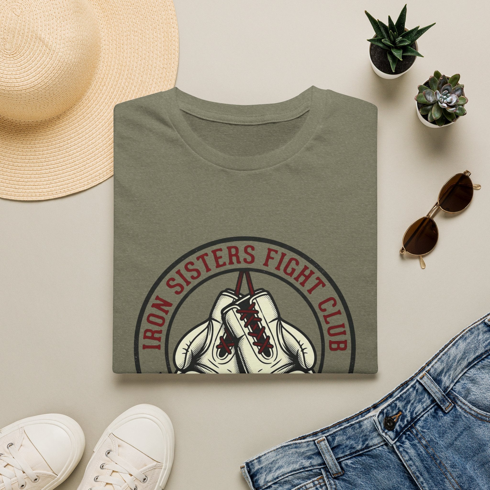 Iron Sisters Fight Club Boxing T-Shirt