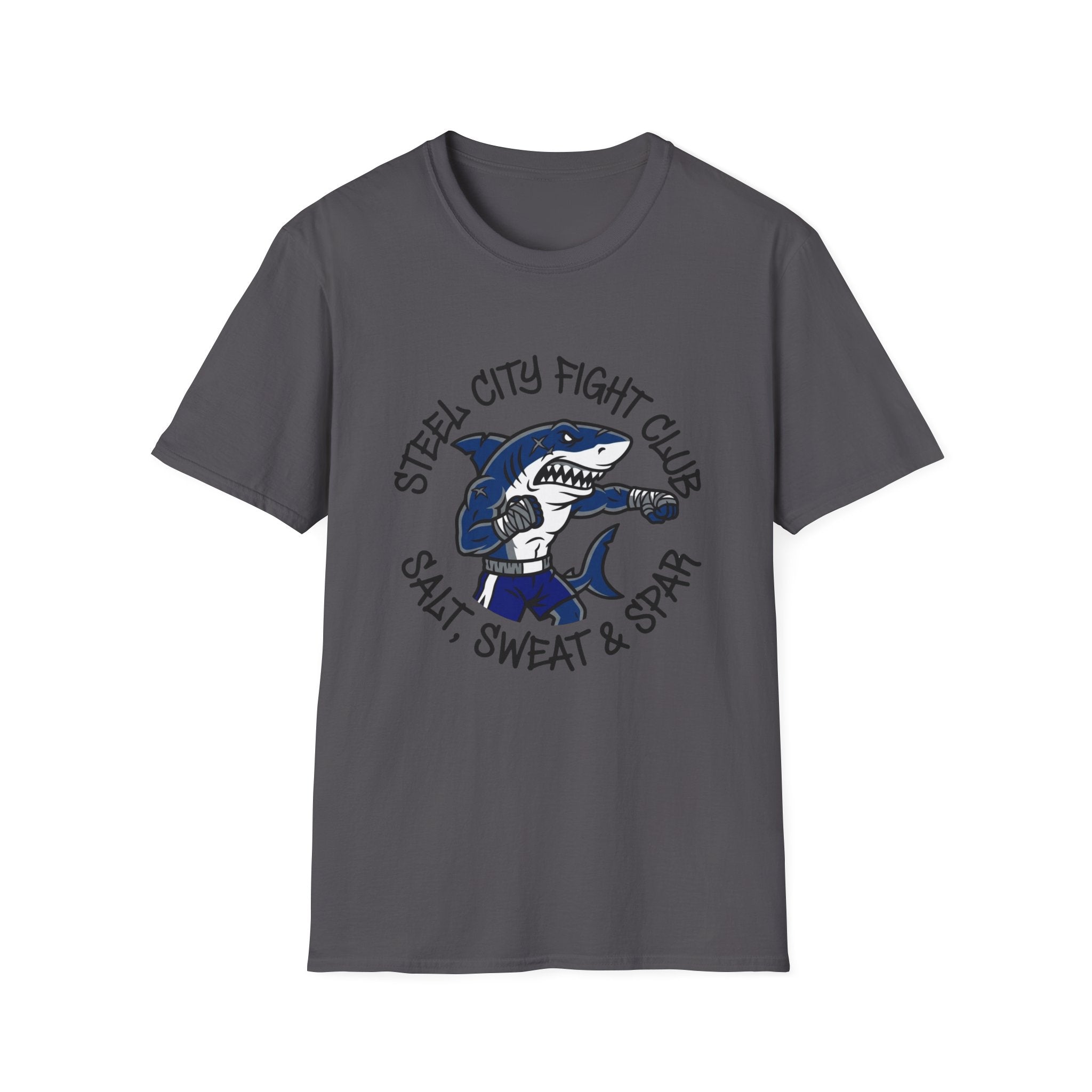 Steel City Fight Club Salt, Sweat & Spar Boxing T-Shirt