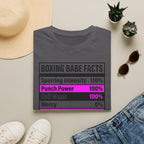 Boxing Babe Facts Boxing T-Shirt