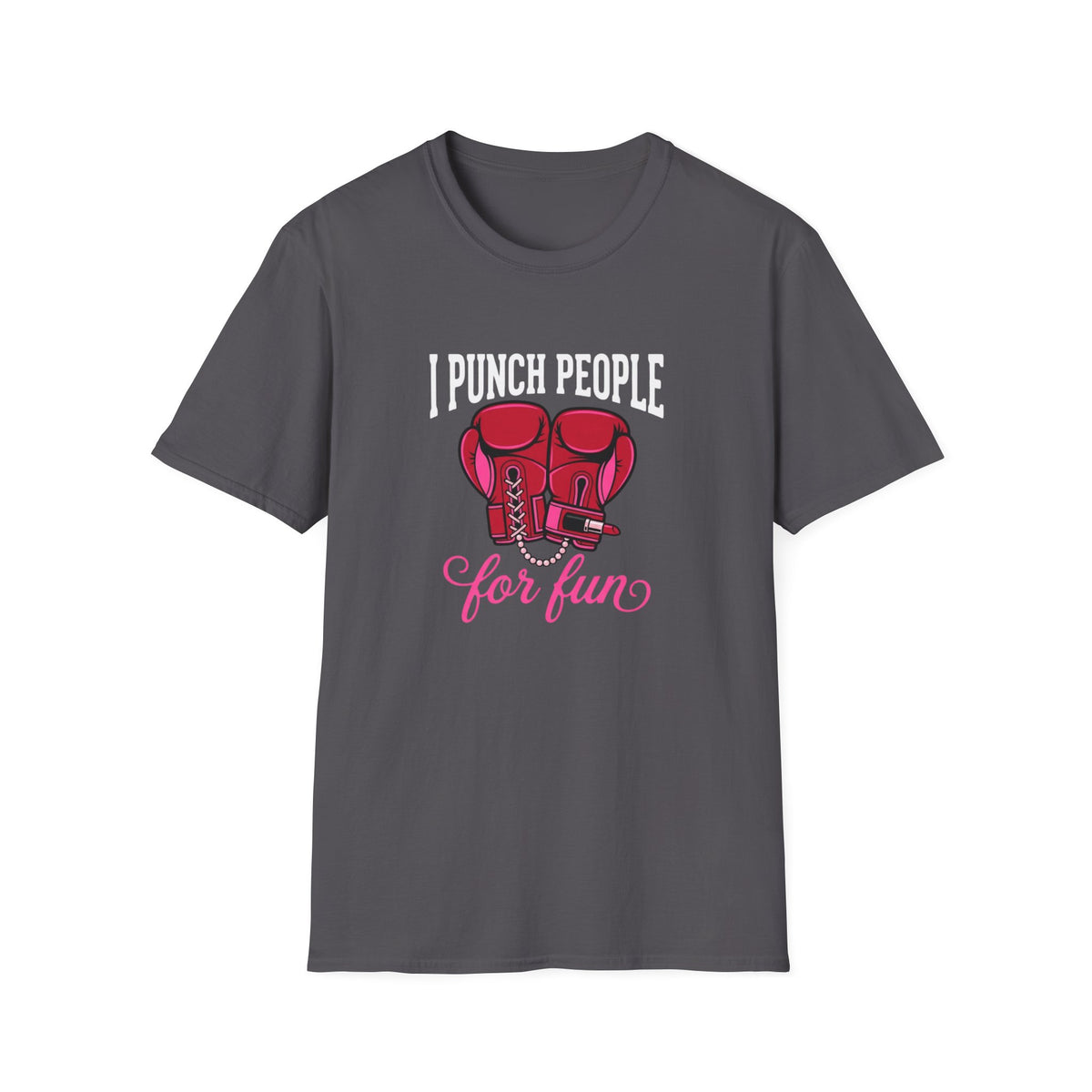 I Punch People For Fun Boxing T-Shirt