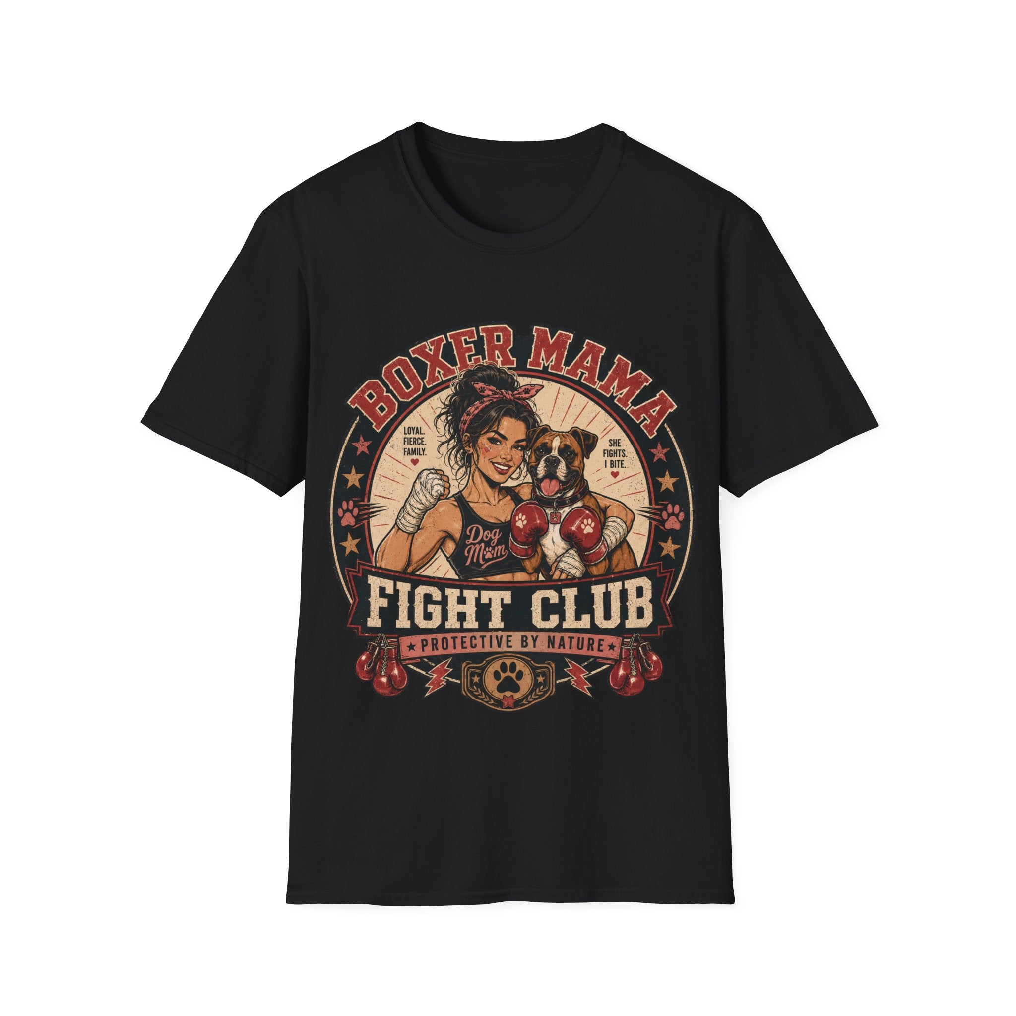 Boxer Mama Fight Club T-Shirt