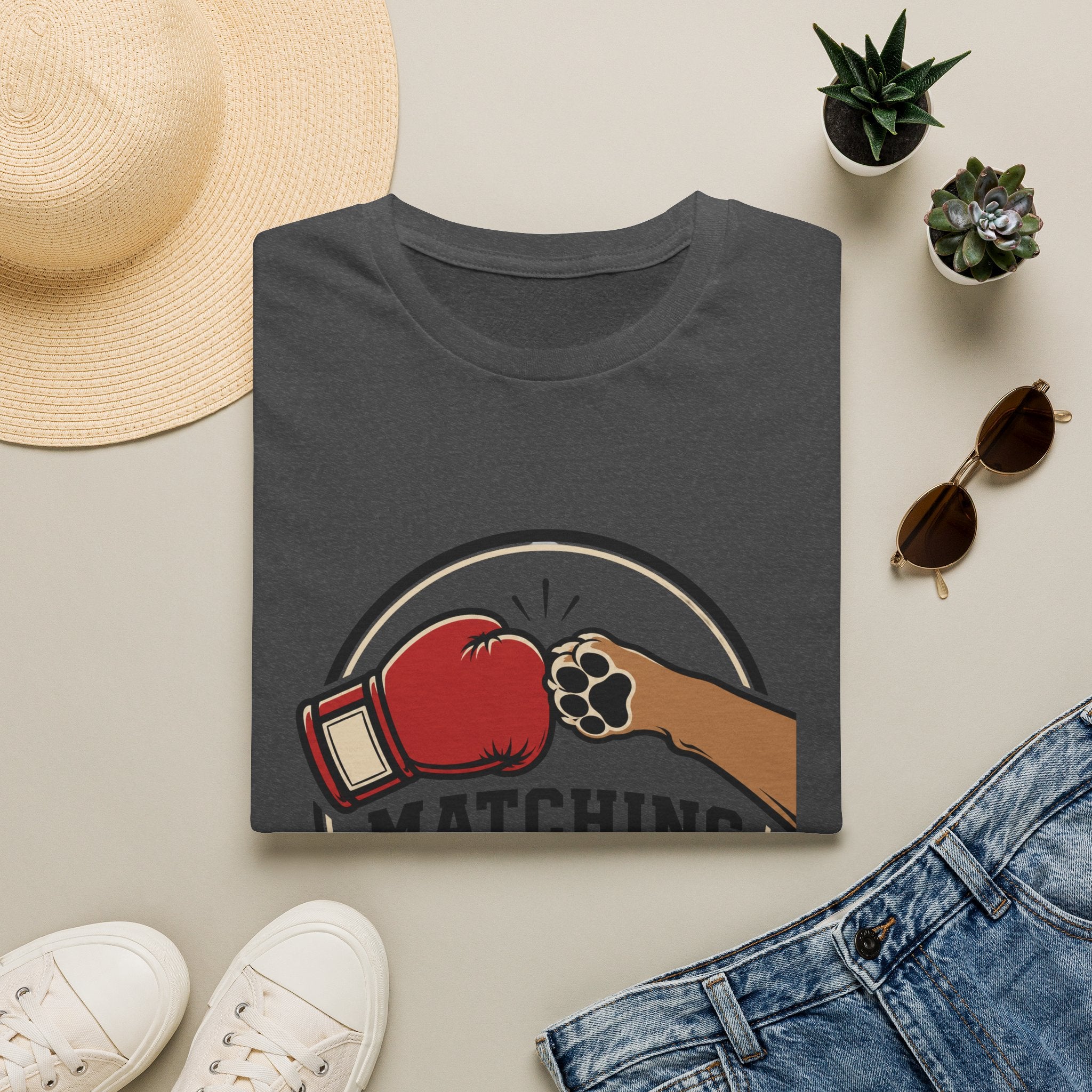 Matching Fight Energy Boxing T-Shirt