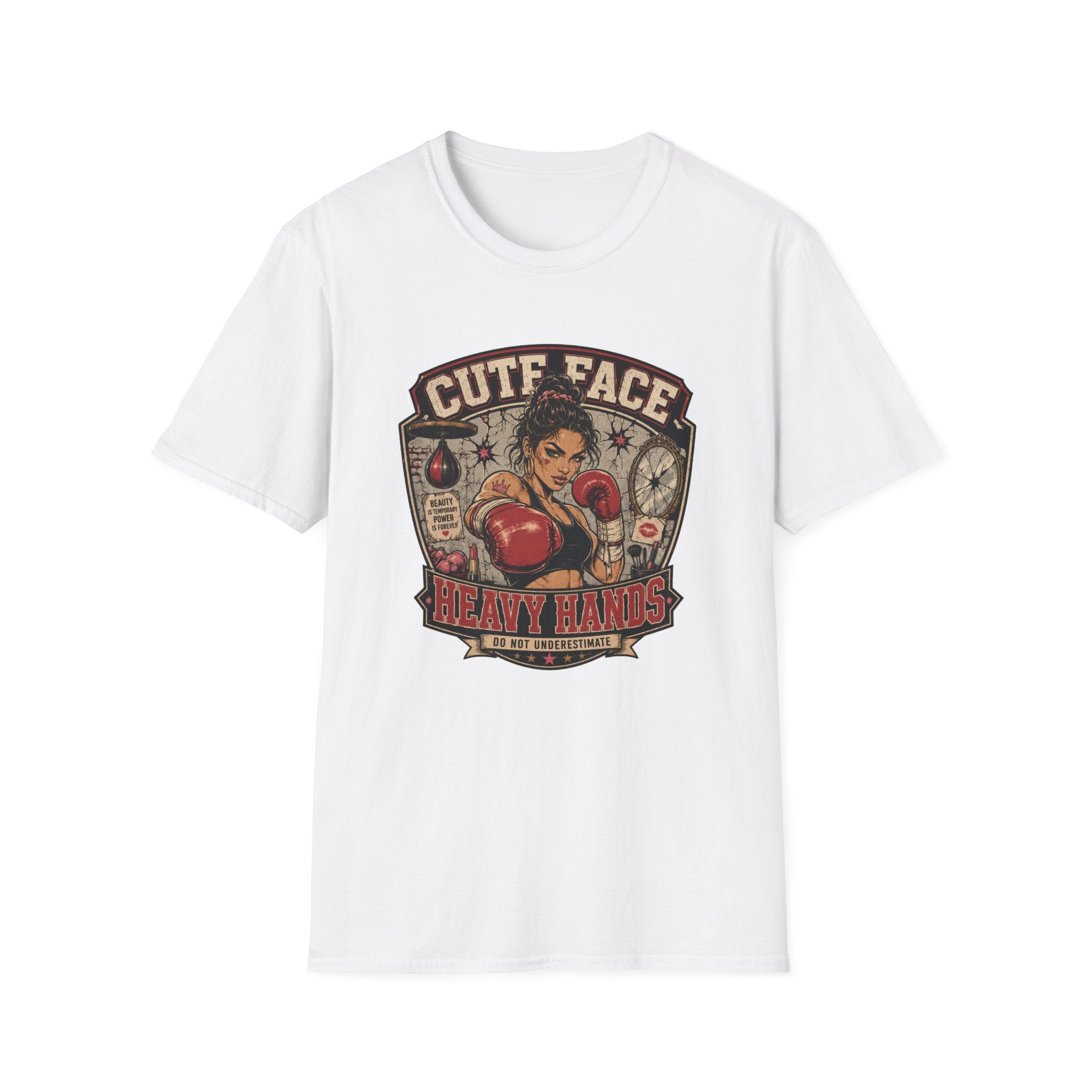 Cute Face Heavy Hands T-Shirt