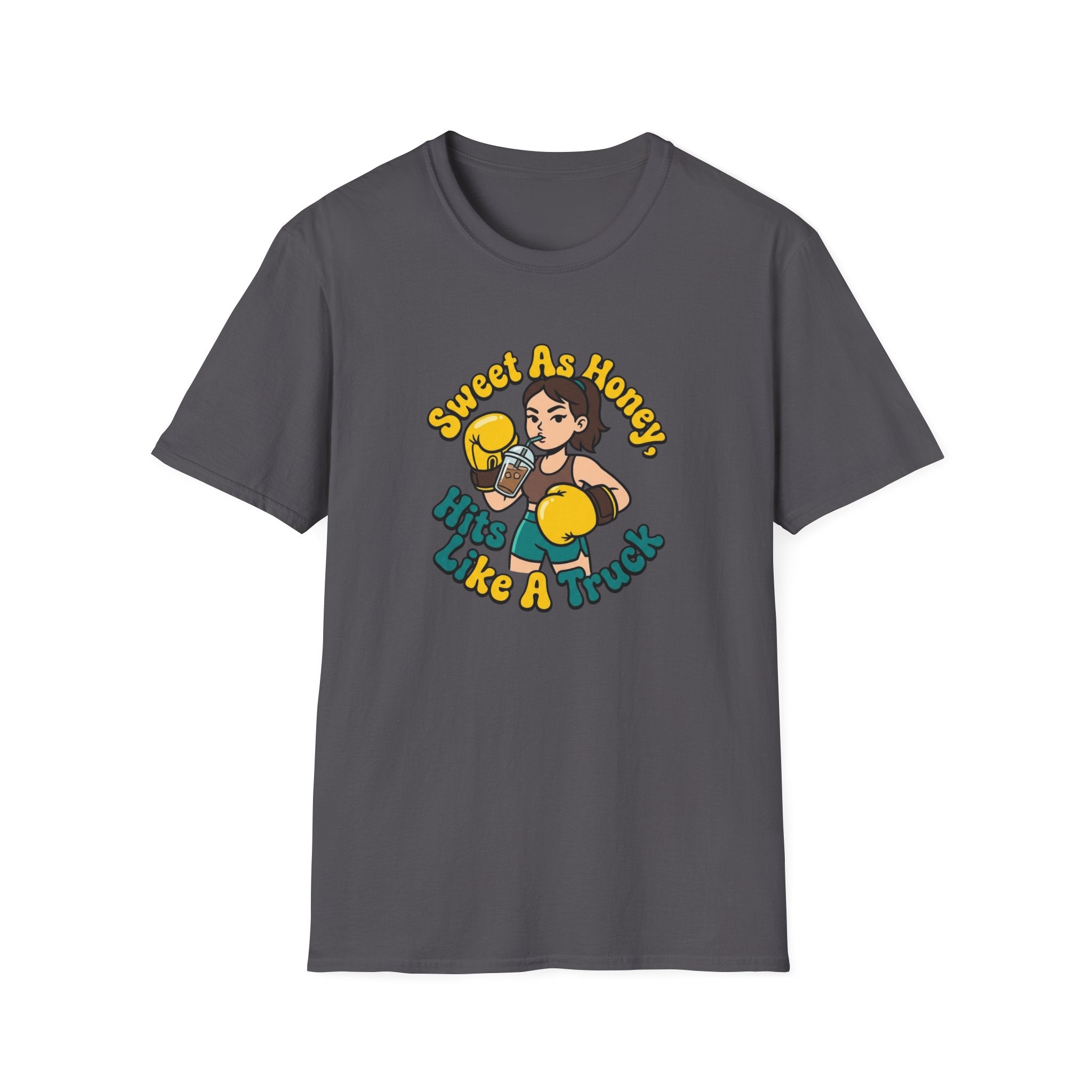 Sweet As Honey Hits Like A Truck Boxing T-Shirt