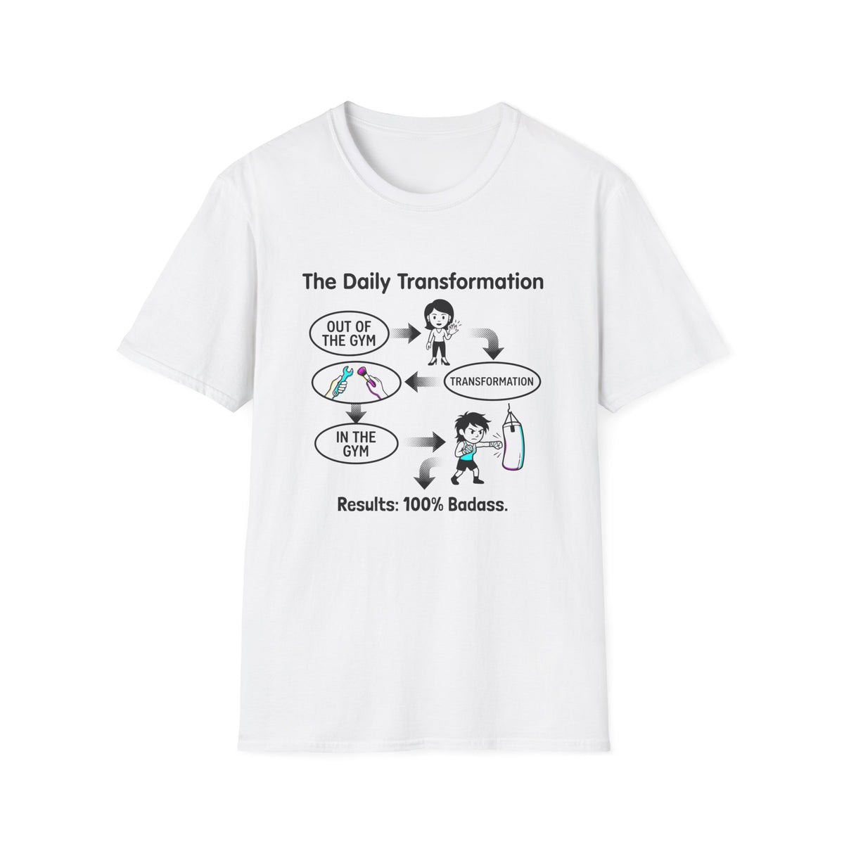 The Daily Transformation Boxing T-Shirt