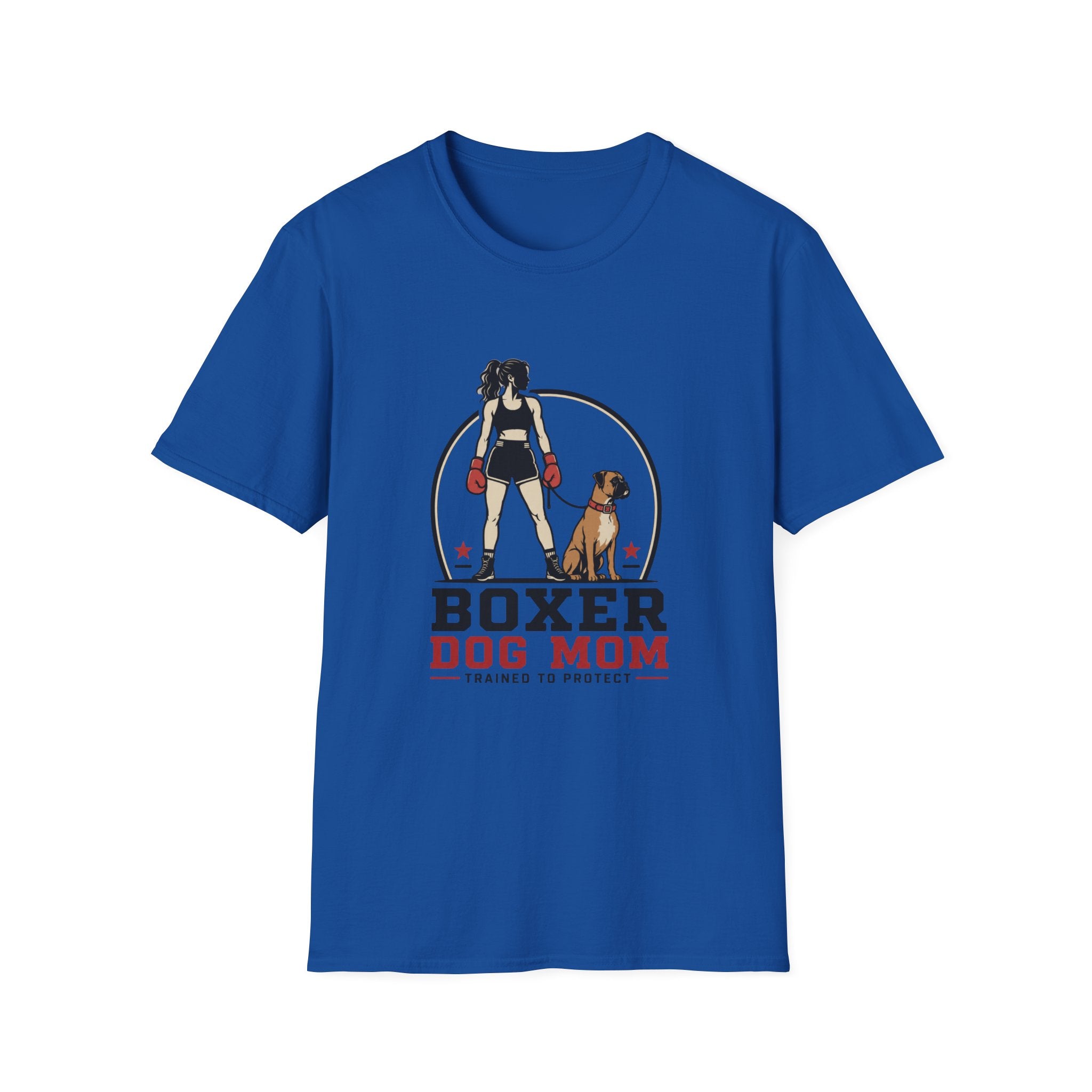 Boxer Dog Mom Trained To Protect Boxing T-Shirt