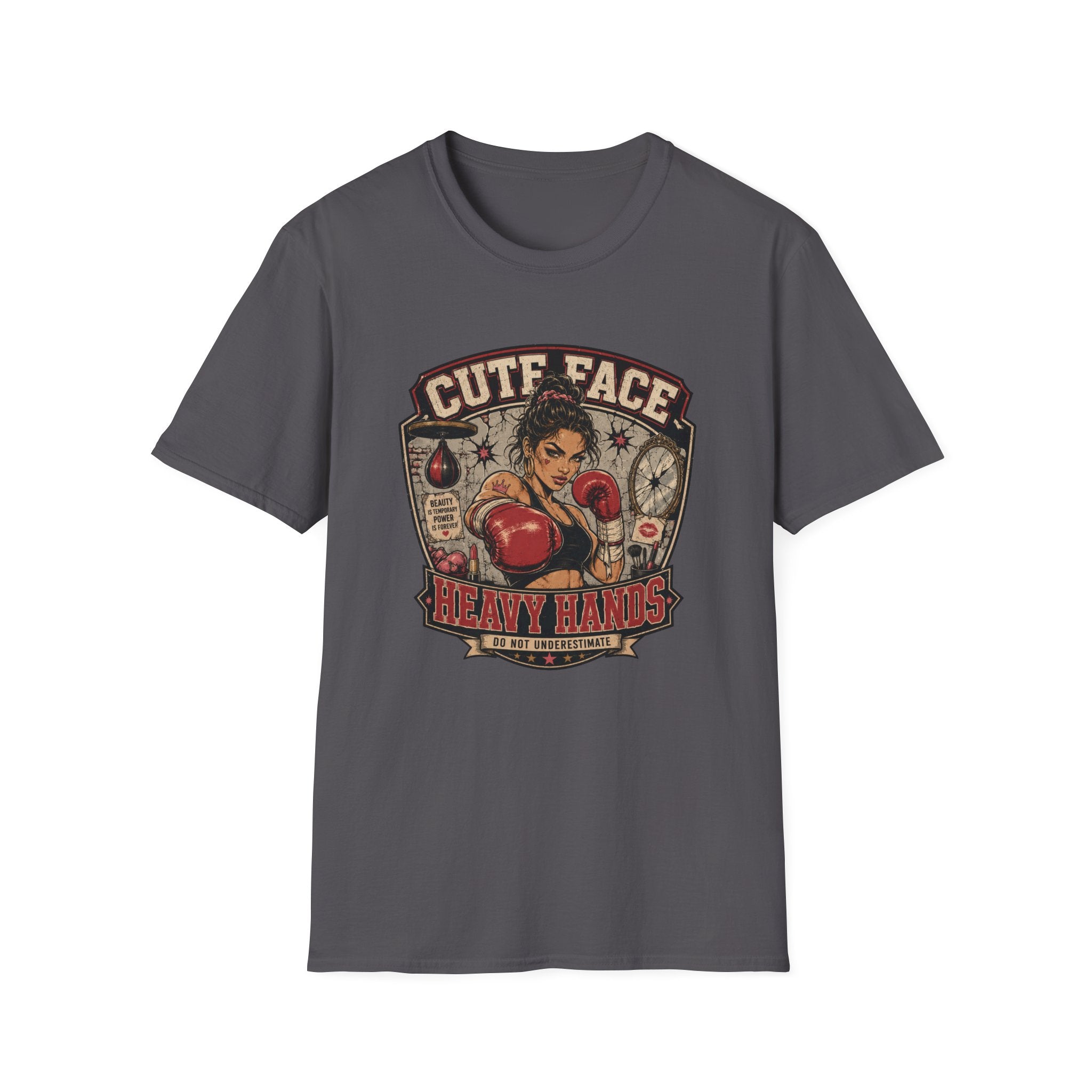 Cute Face Heavy Hands T-Shirt