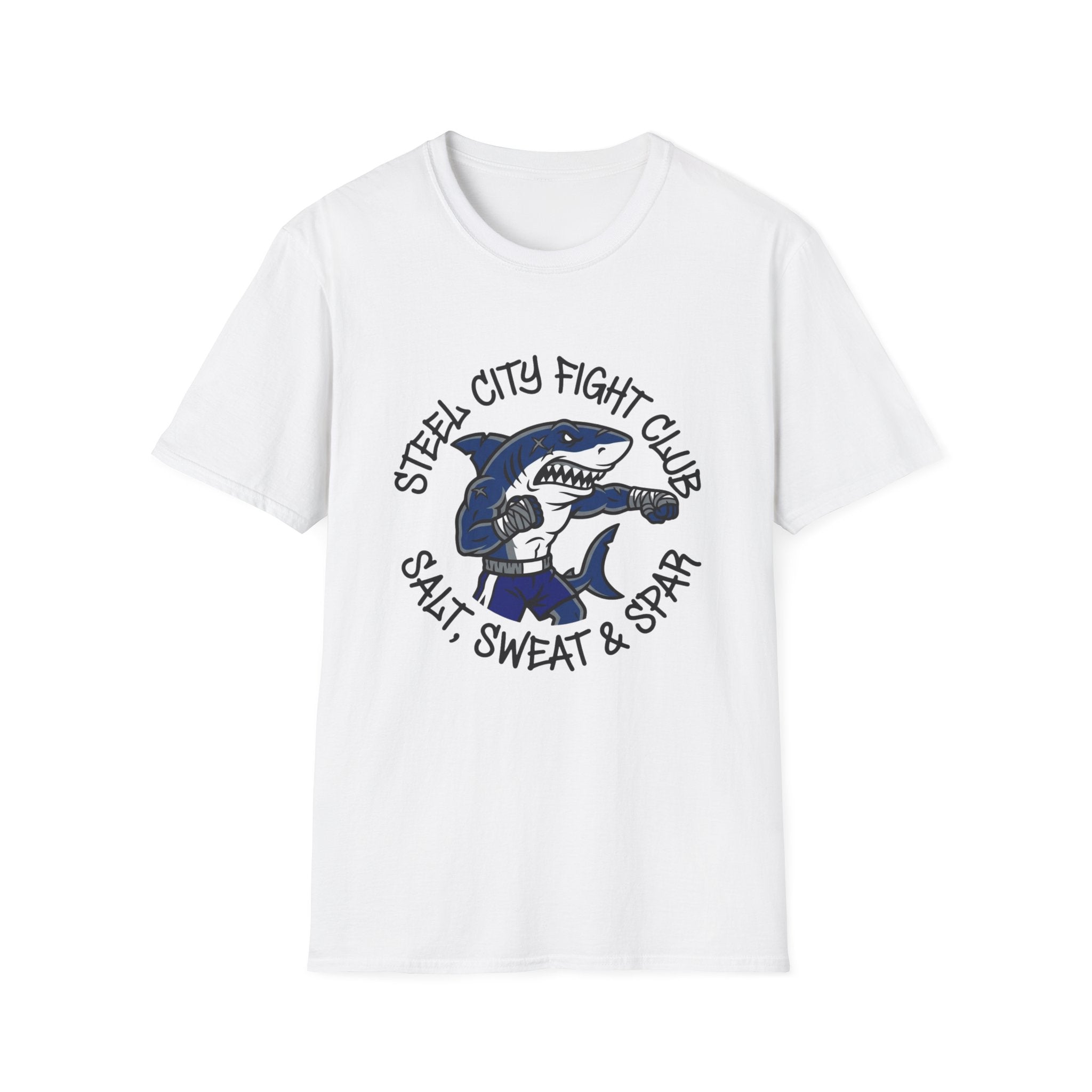 Steel City Fight Club Salt, Sweat & Spar Boxing T-Shirt