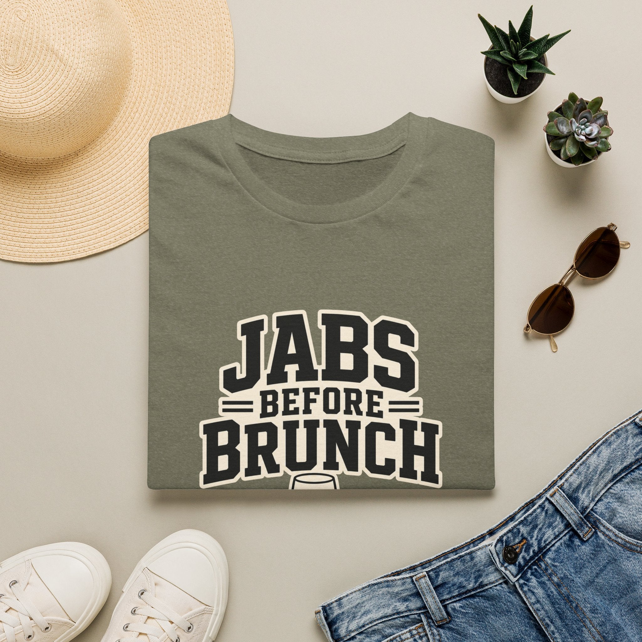 Jabs Before Brunch Boxing T-Shirt