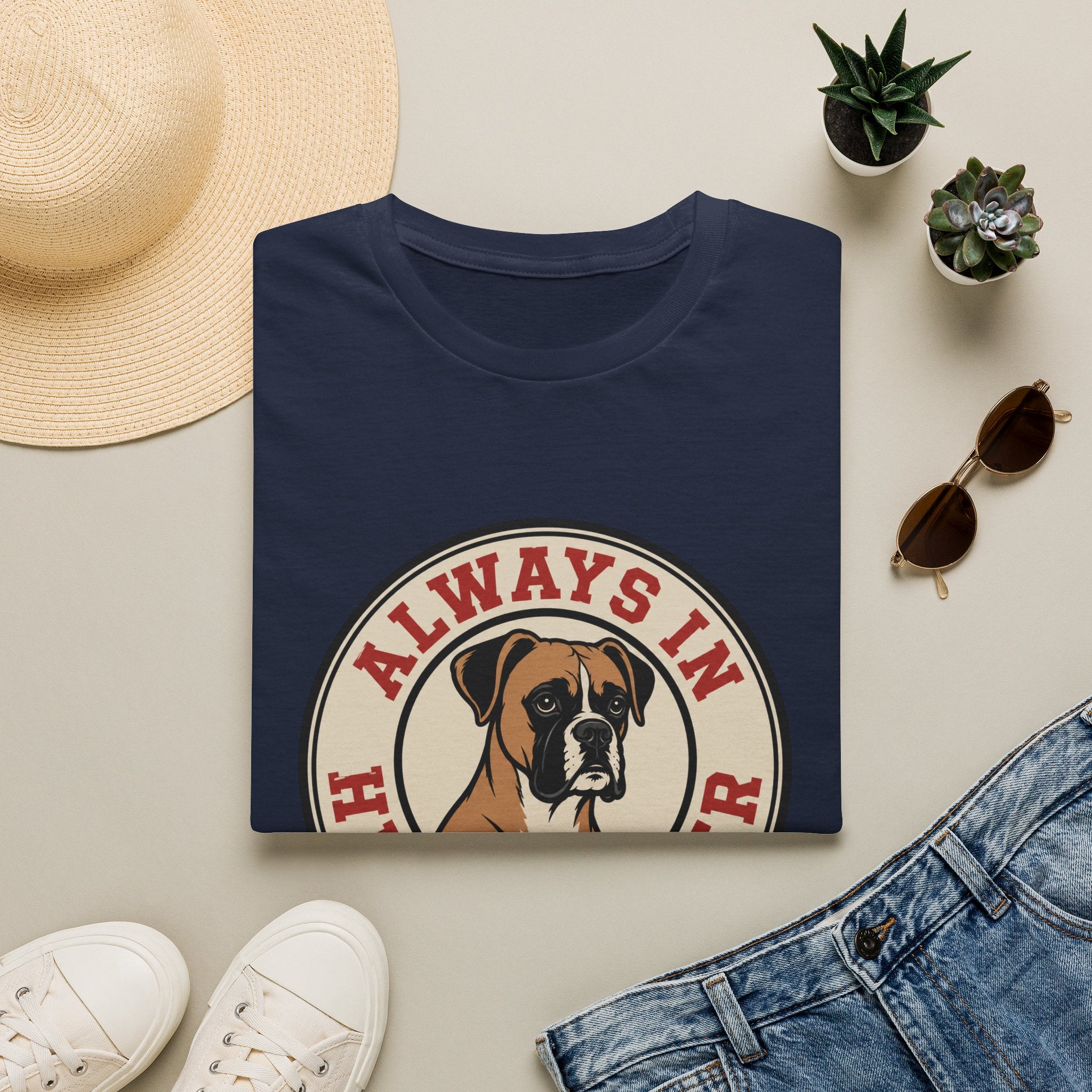 Always In Her Corner Boxing T-Shirt