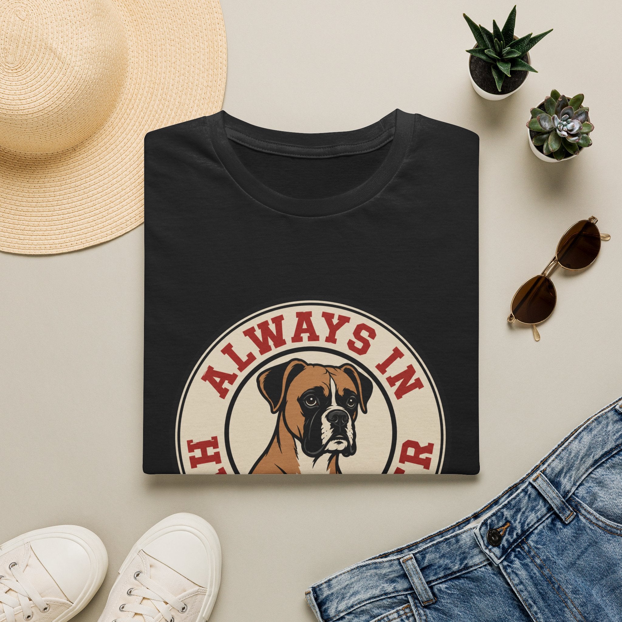 Always In Her Corner Boxing T-Shirt
