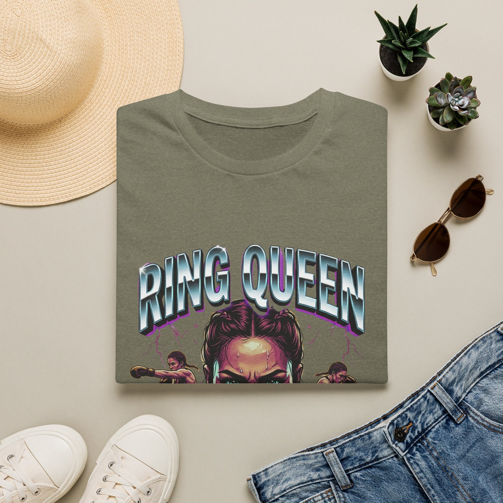 Ring Queen Boxing T-Shirt