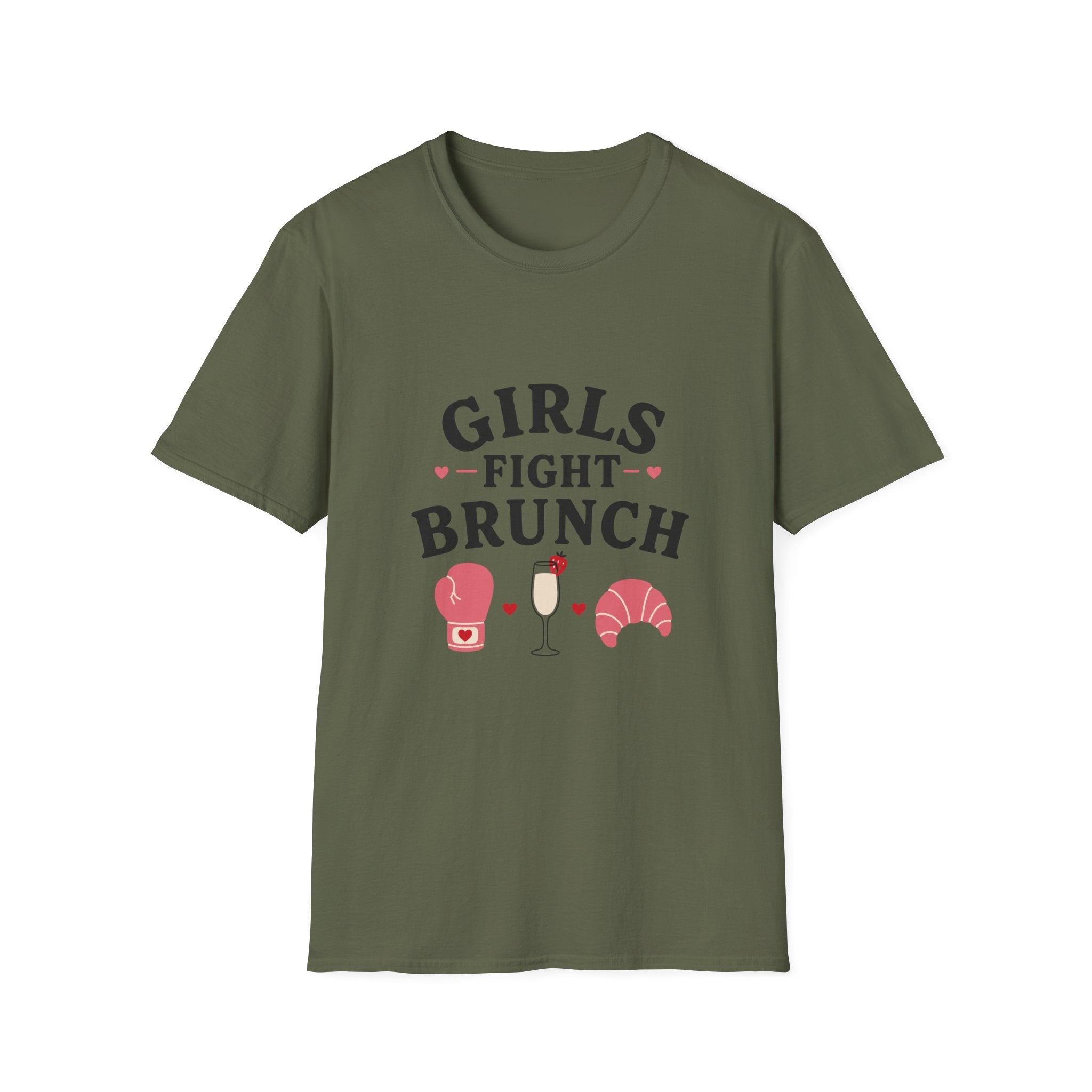Girls Fight Brunch Boxing T-Shirt