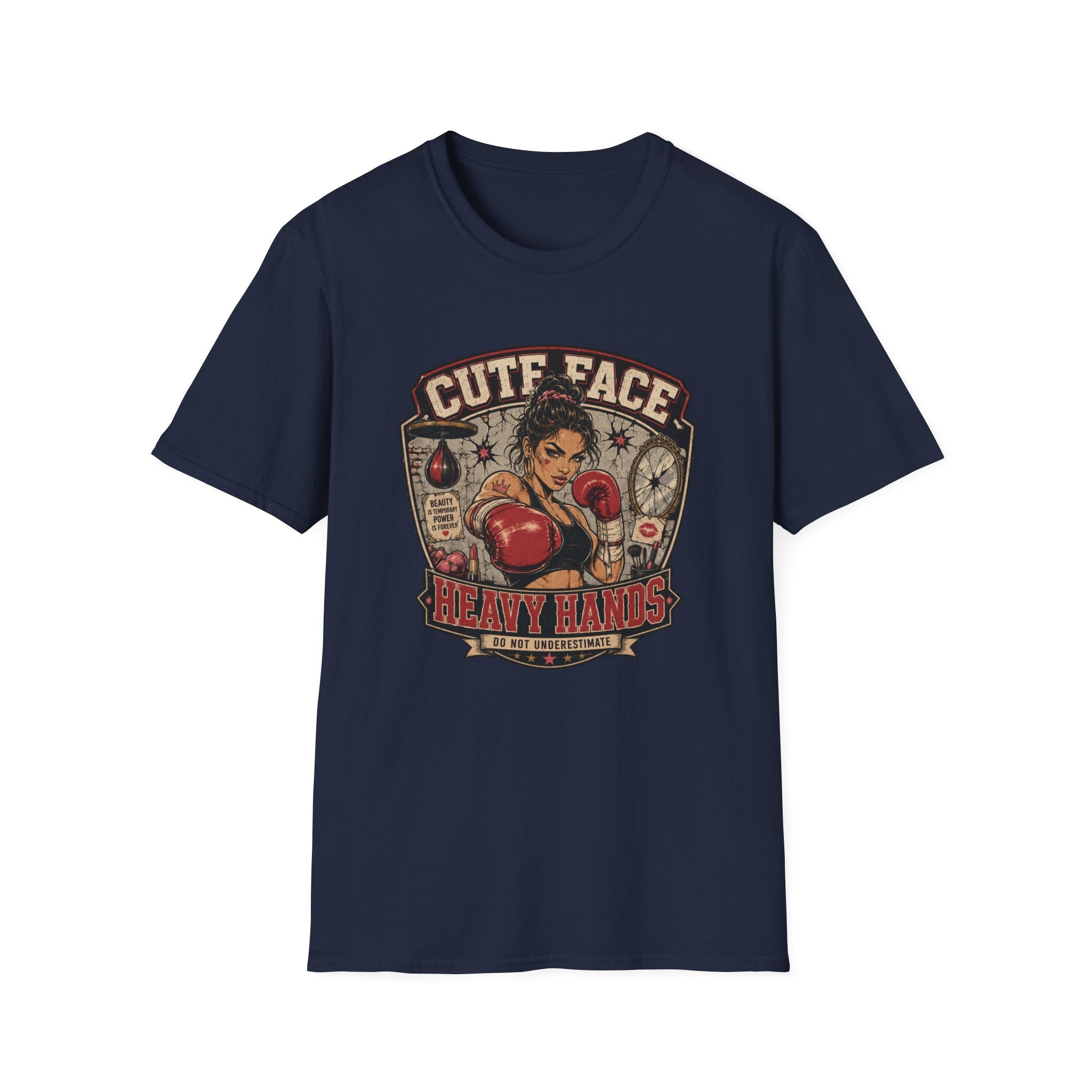 Cute Face Heavy Hands T-Shirt