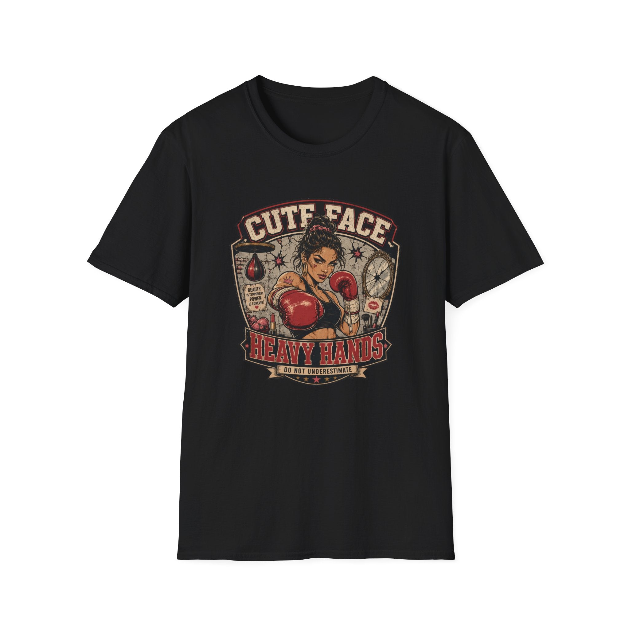 Cute Face Heavy Hands T-Shirt