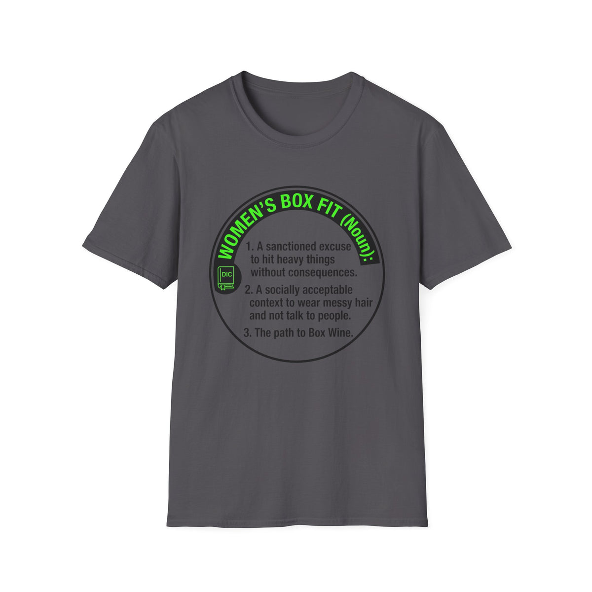 Women's Box Fit (Noun):  BoxingT-Shirt