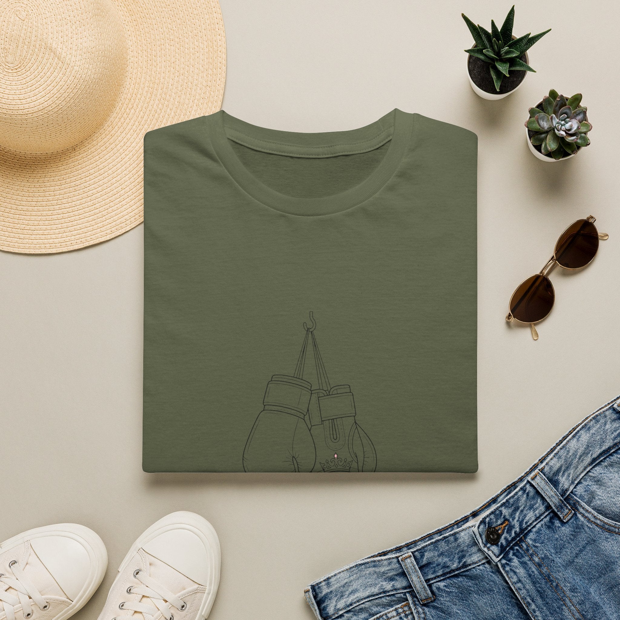 Strong Feminine Boxing T-Shirt