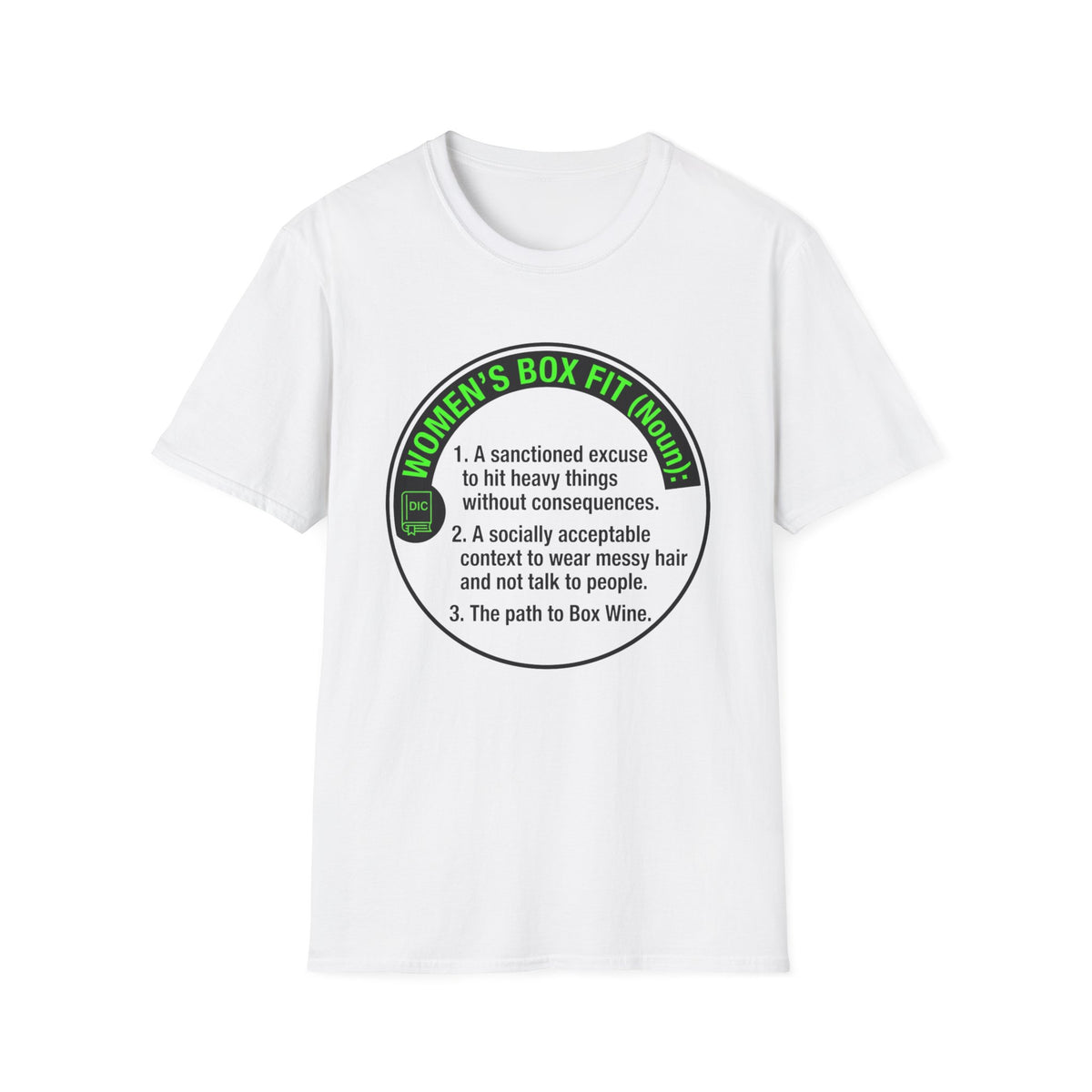 Women's Box Fit (Noun):  BoxingT-Shirt